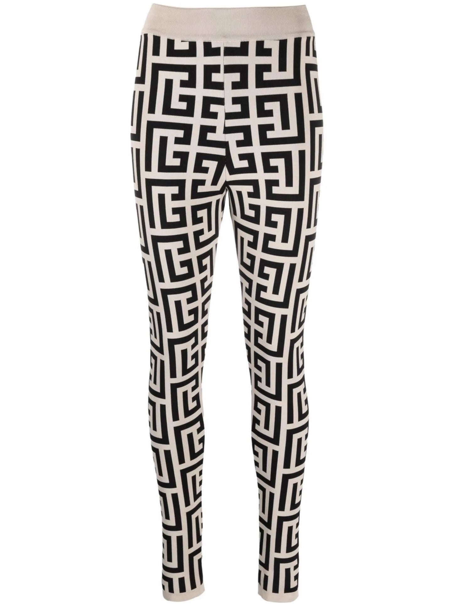 x Rossignol zipped Monogram leggings