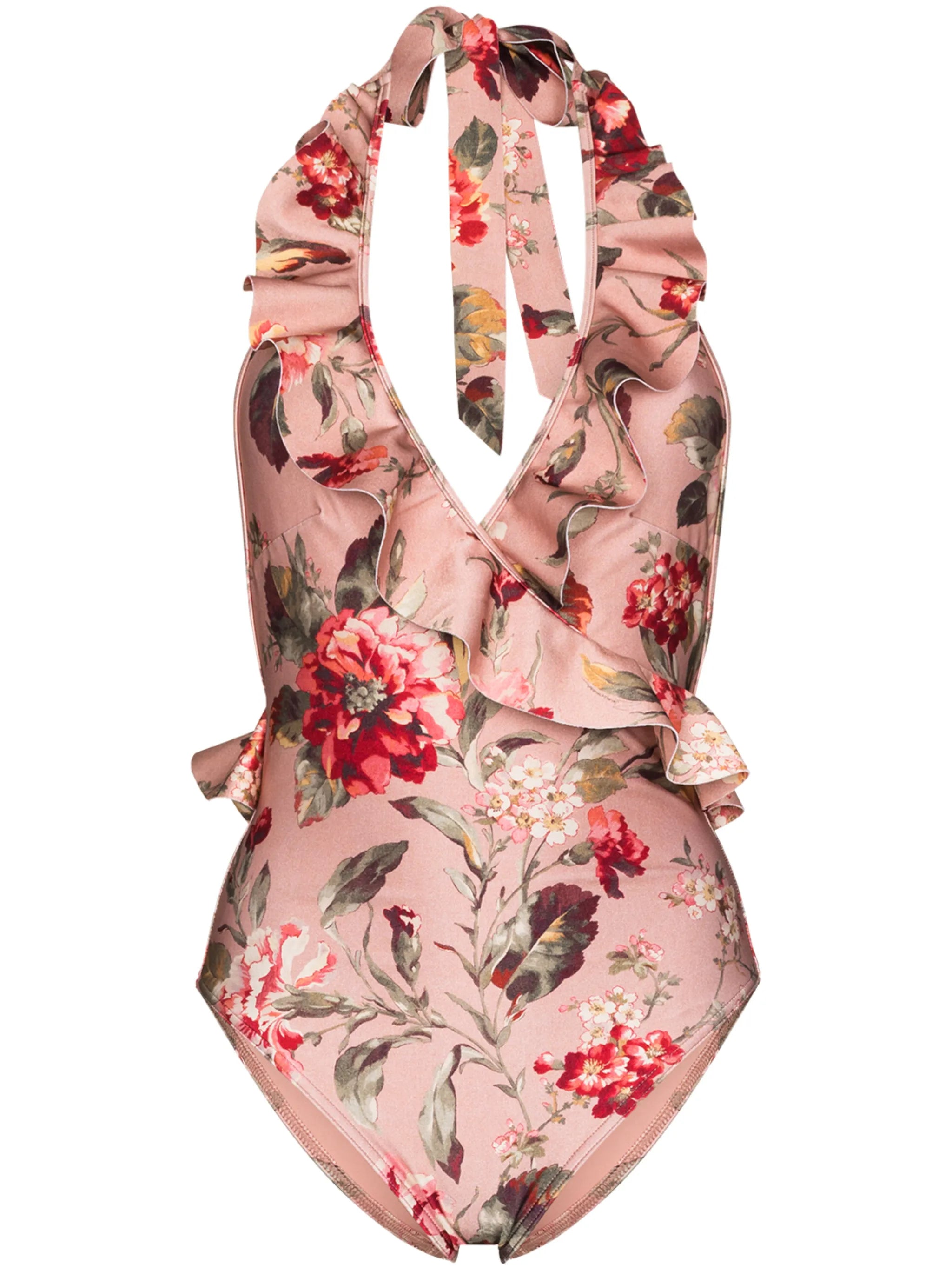 Cassia floral-print swimsuit