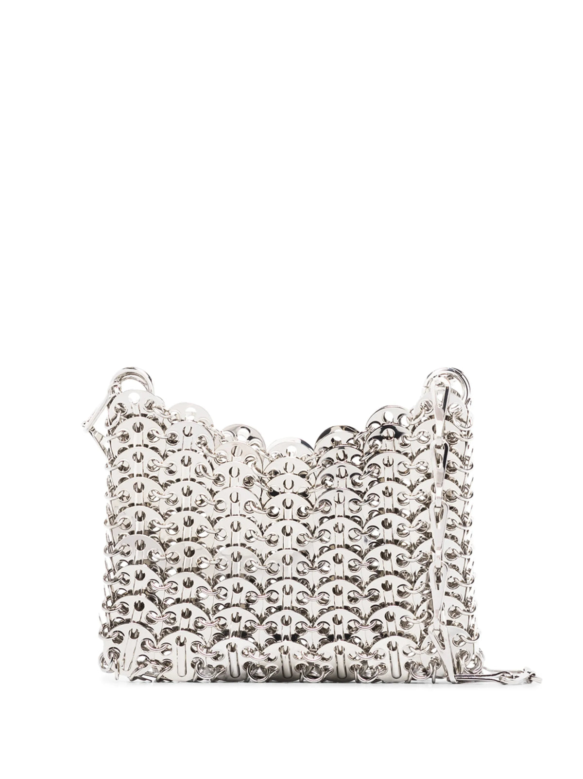 Iconic silver Nano 1969 bag