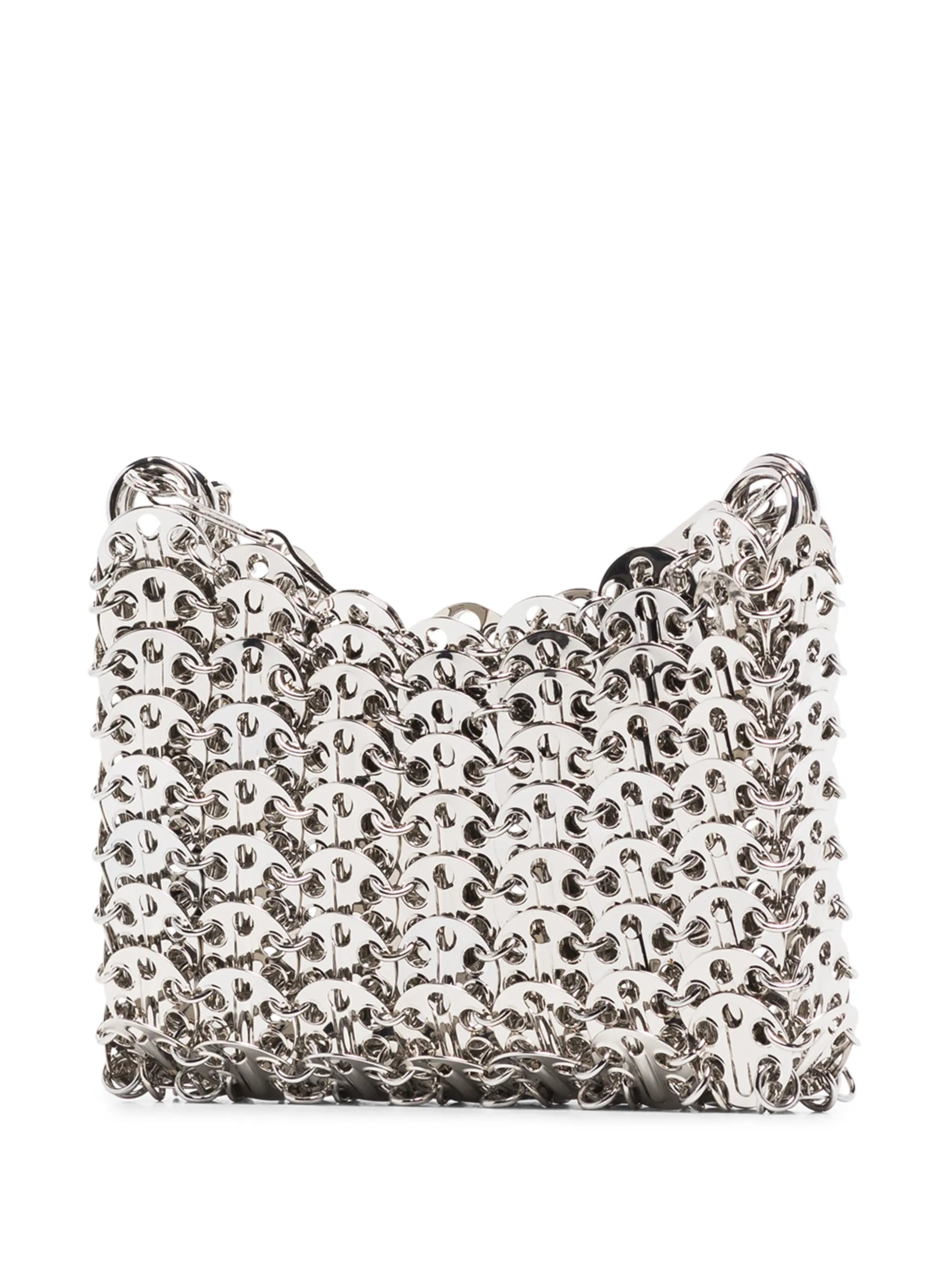 Iconic silver Nano 1969 bag