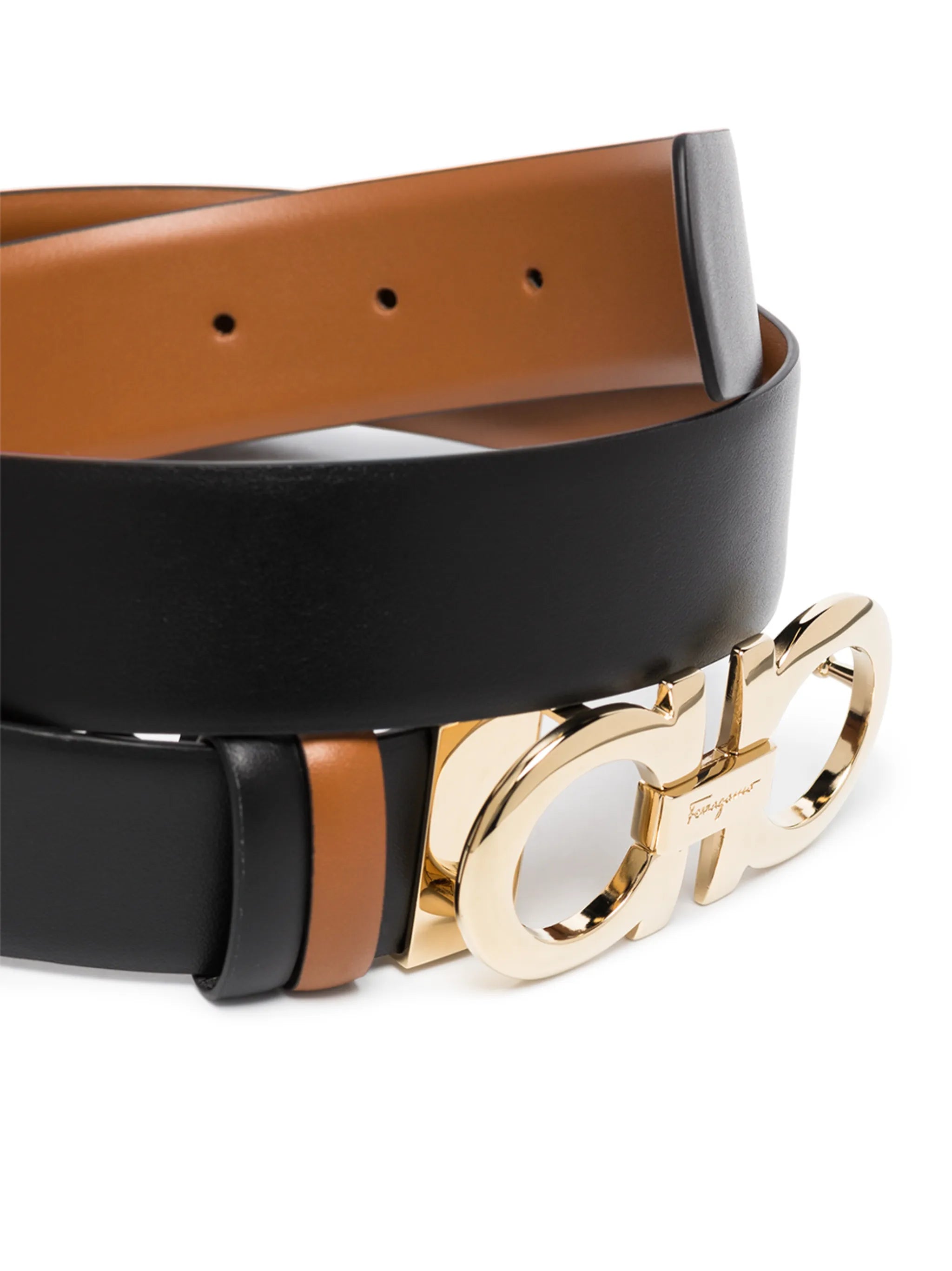 Gancini reversible belt