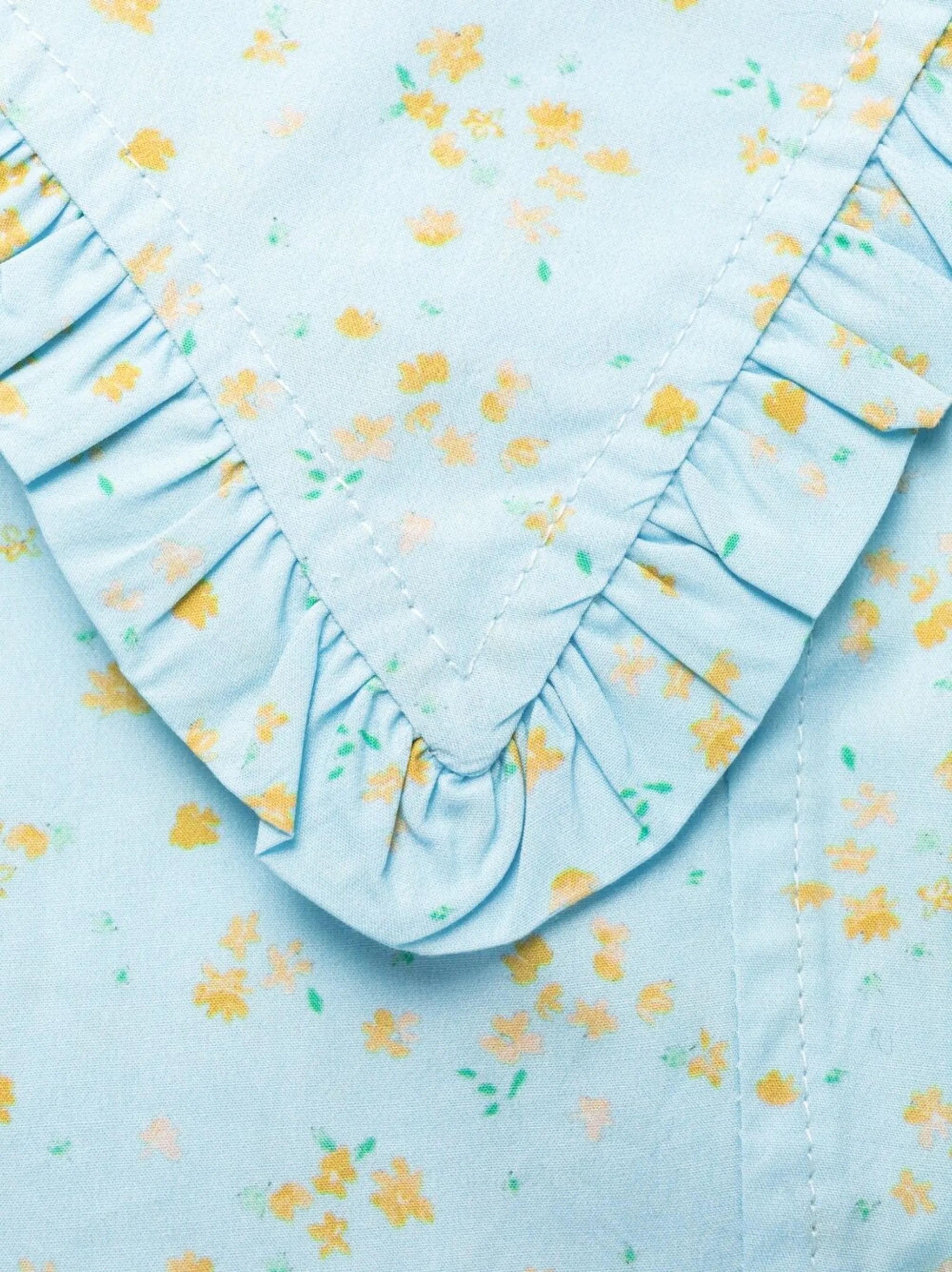 floral print organic cotton dress