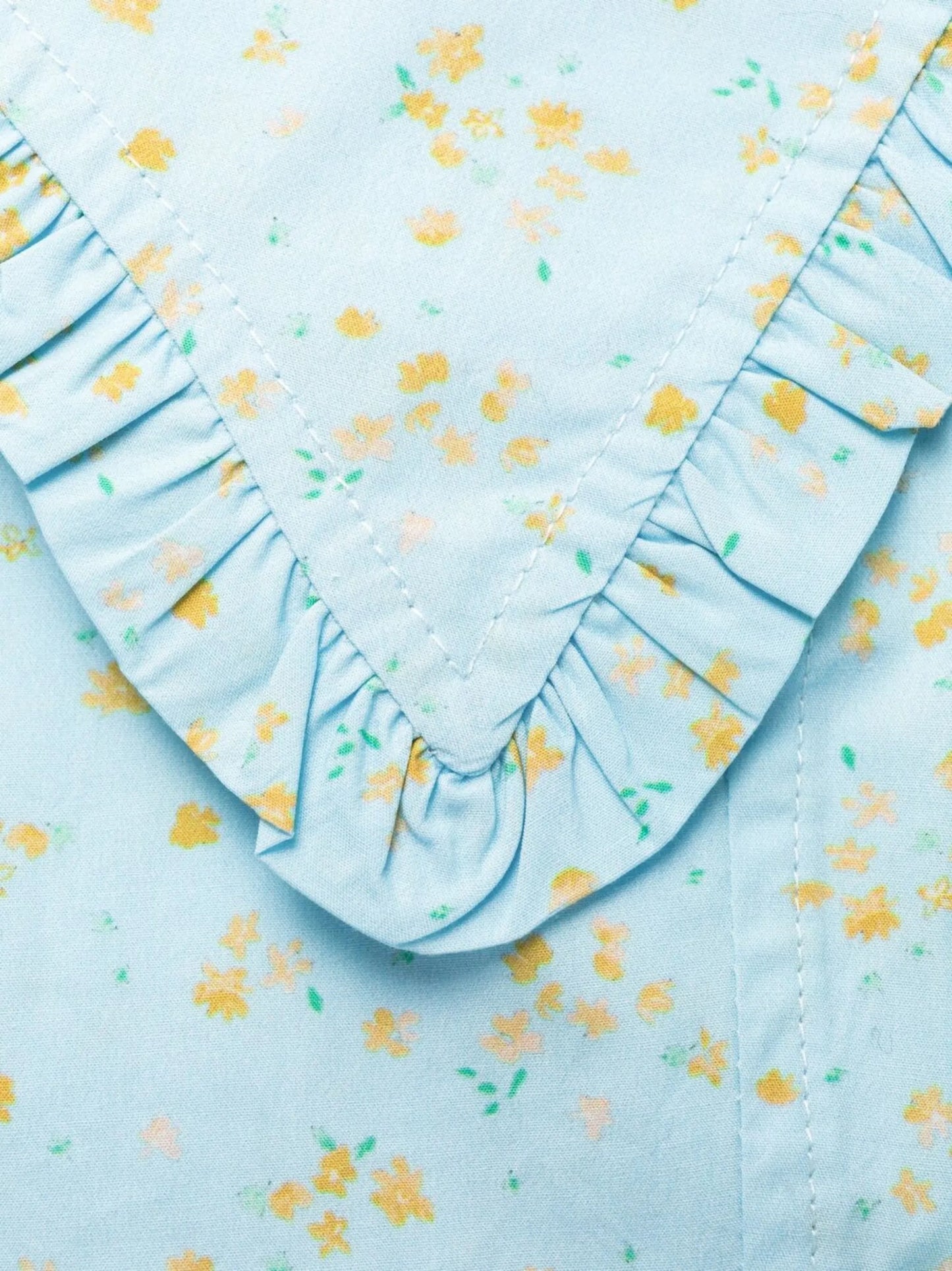 floral print organic cotton dress