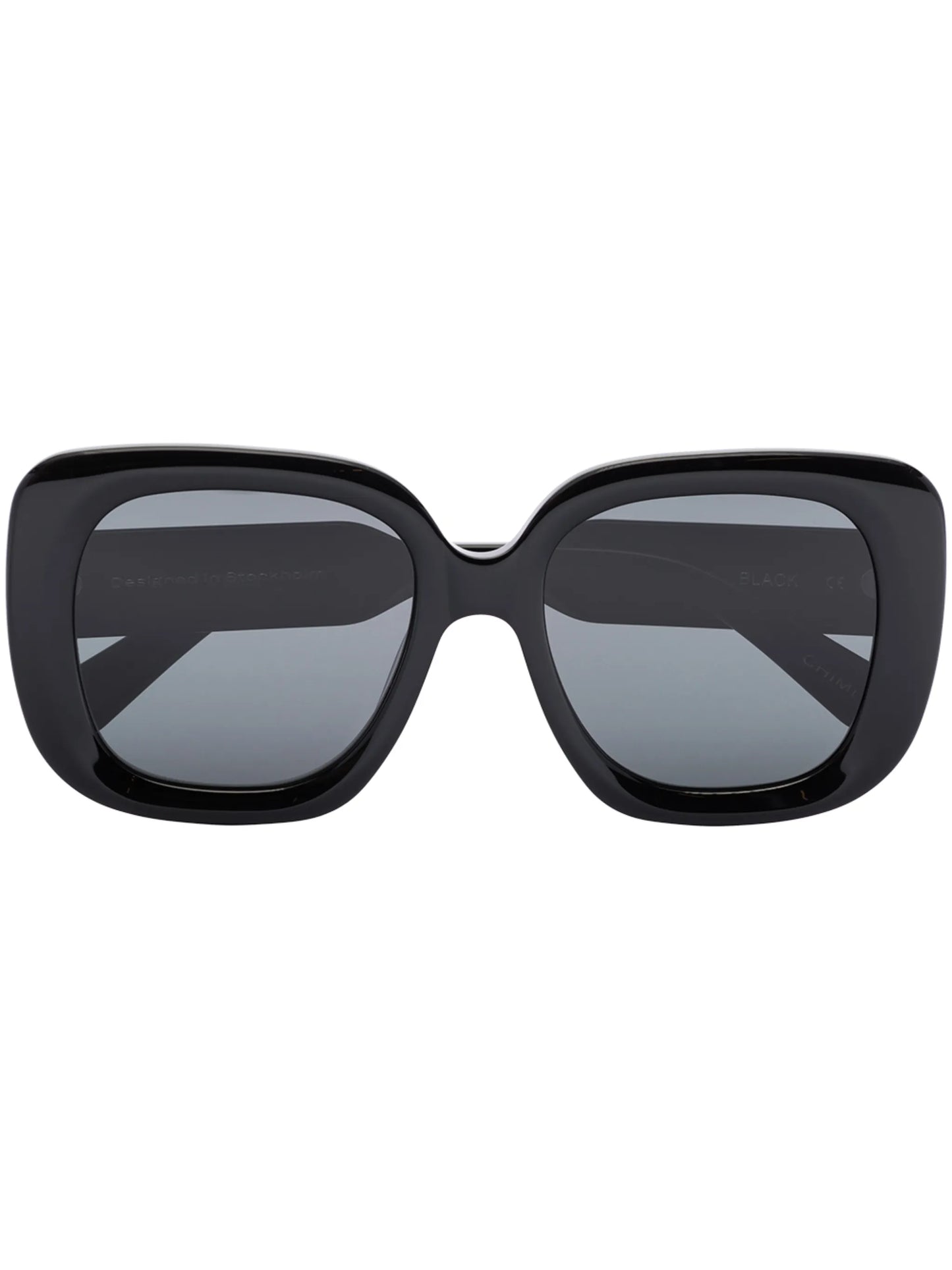 oversize-frame sunglasses