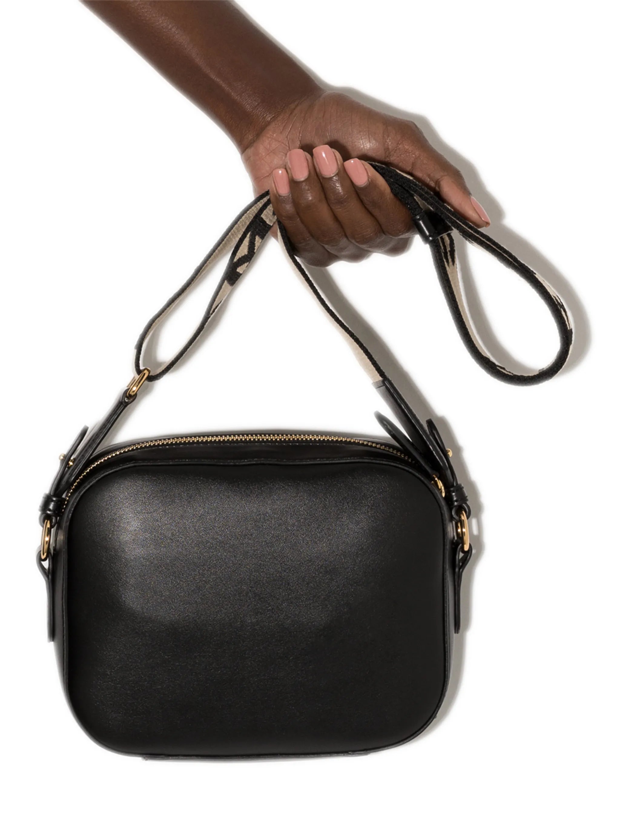 logo crossbody camera bag
