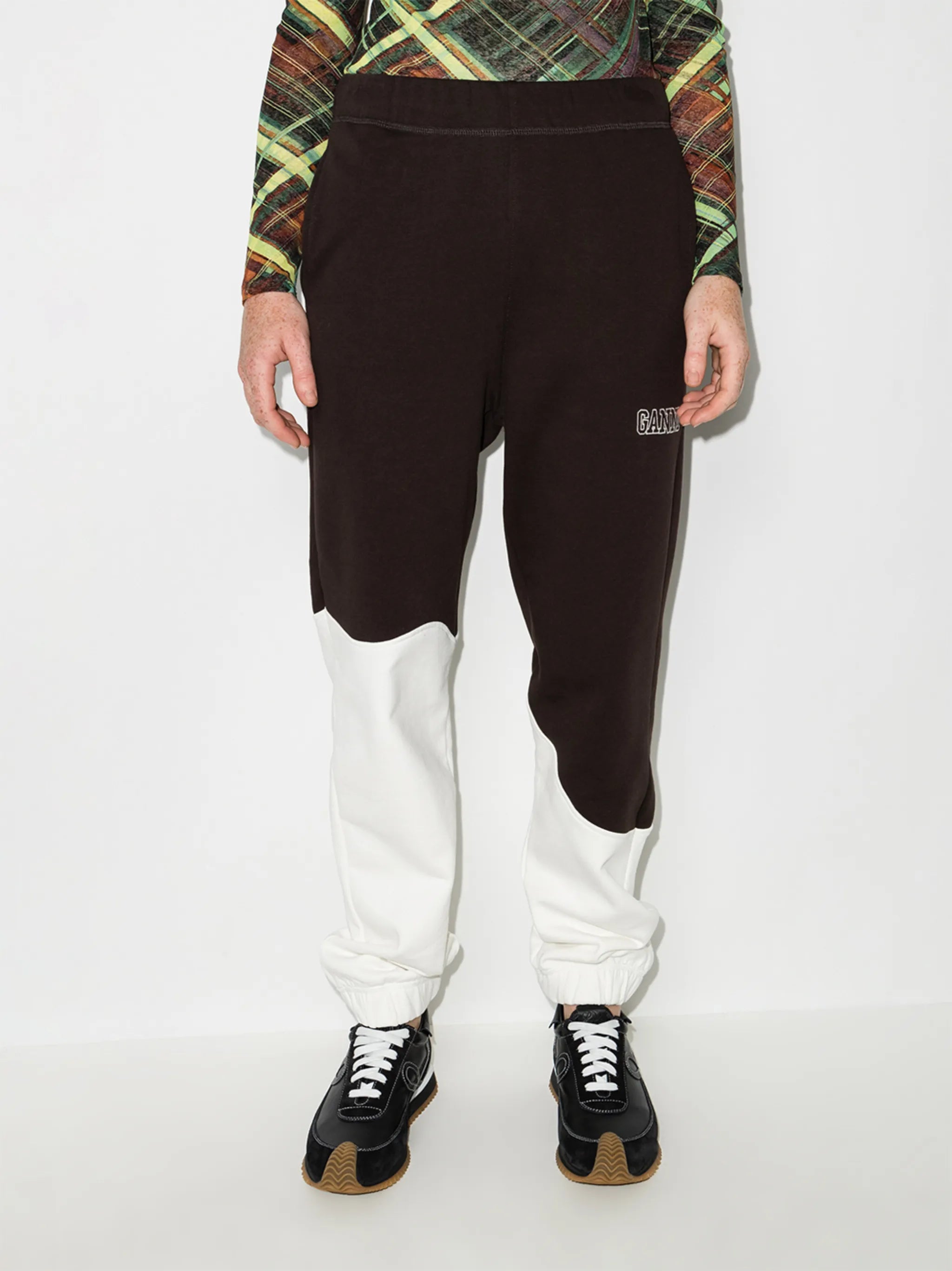 Software Isoli two-tone track pants