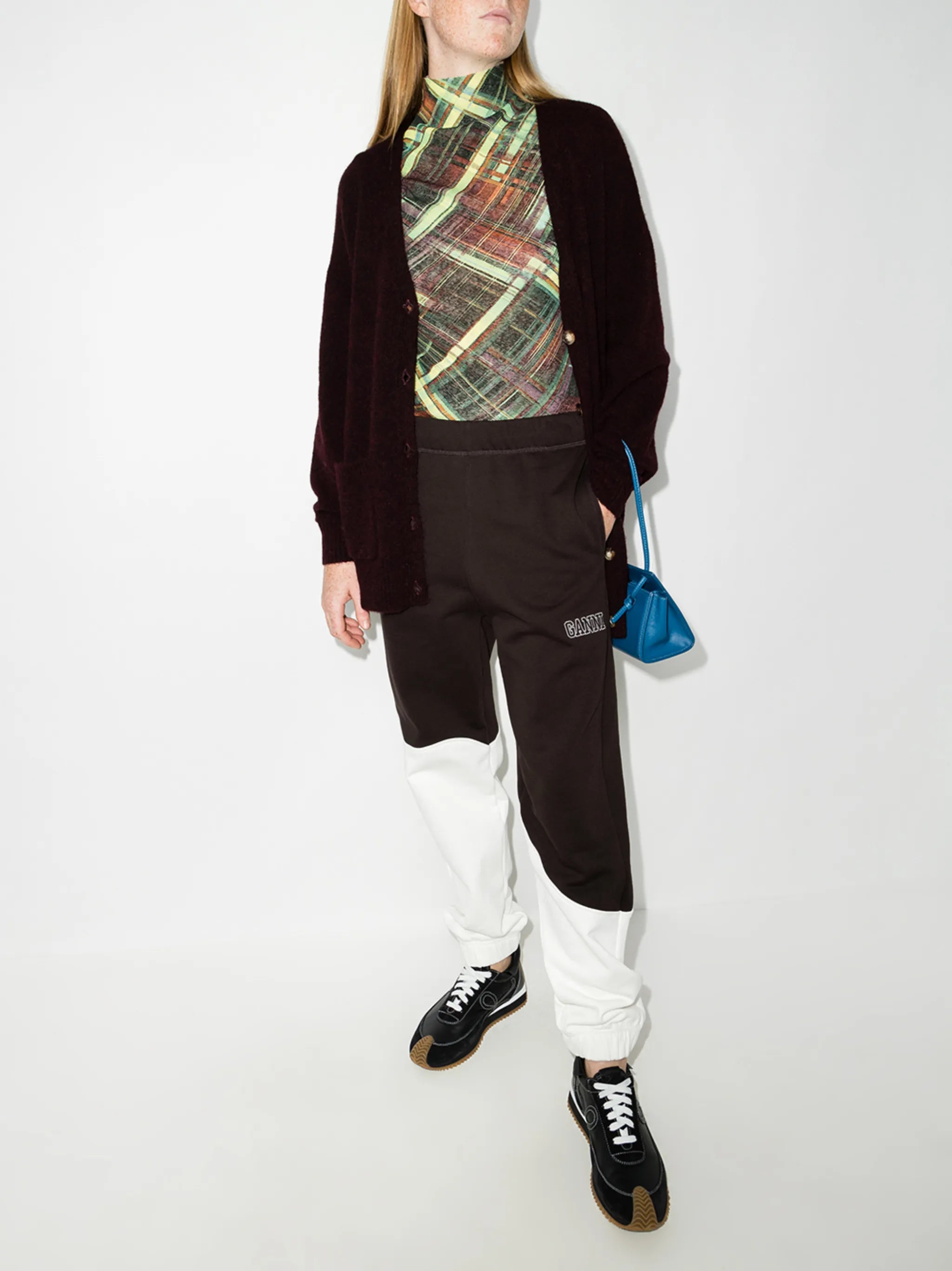 Software Isoli two-tone track pants