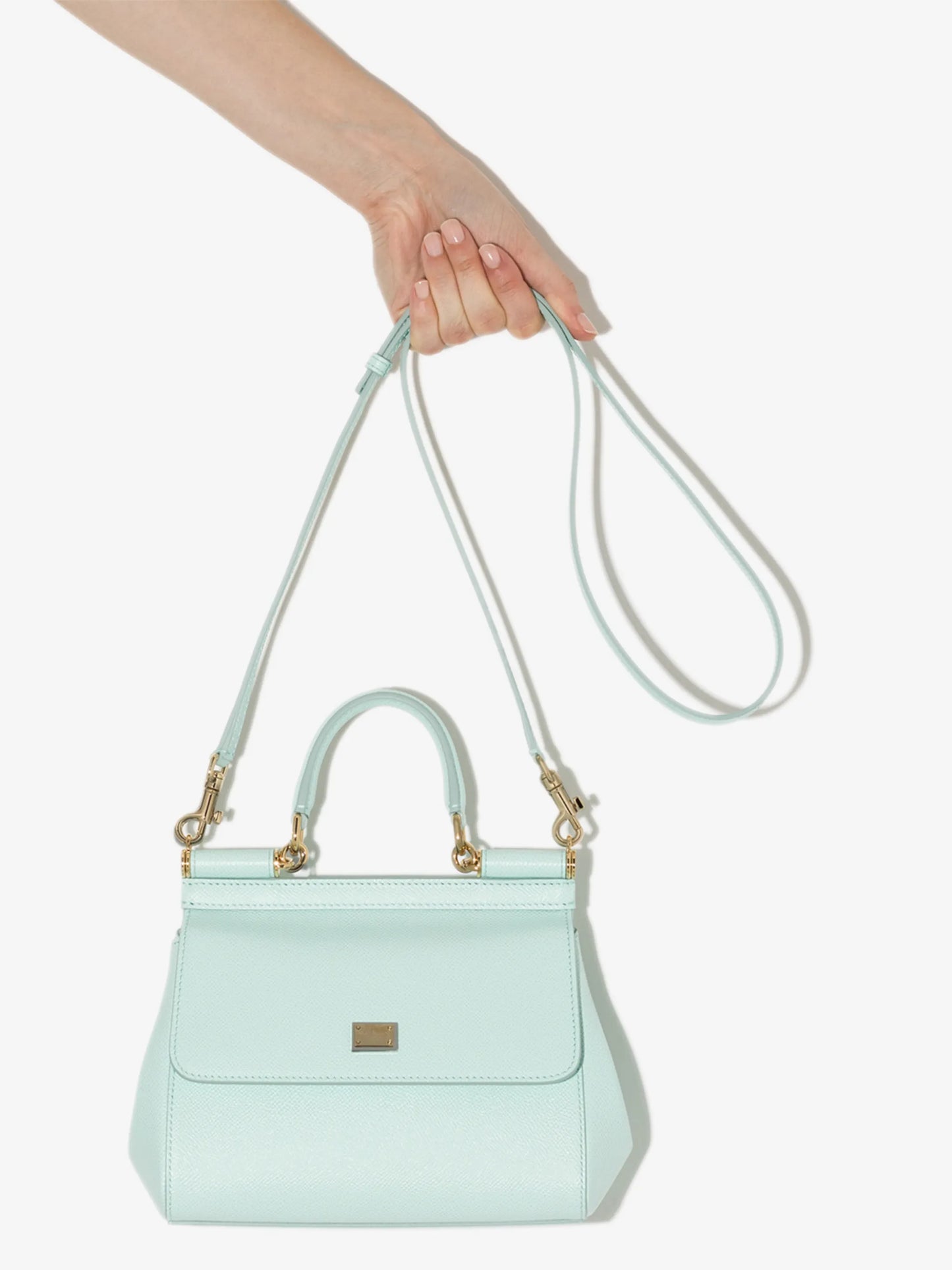 small Sicily calf leather shoulder bag