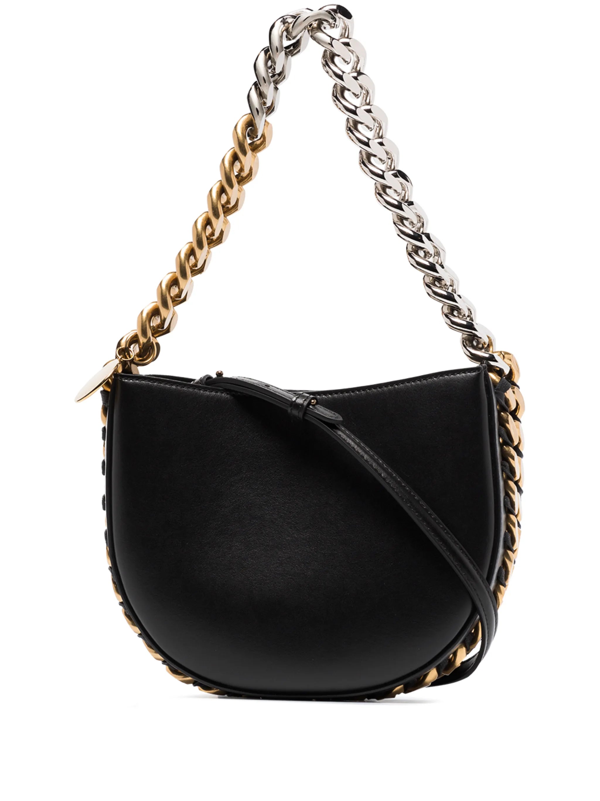 Frayme faux-leather shoulder bag