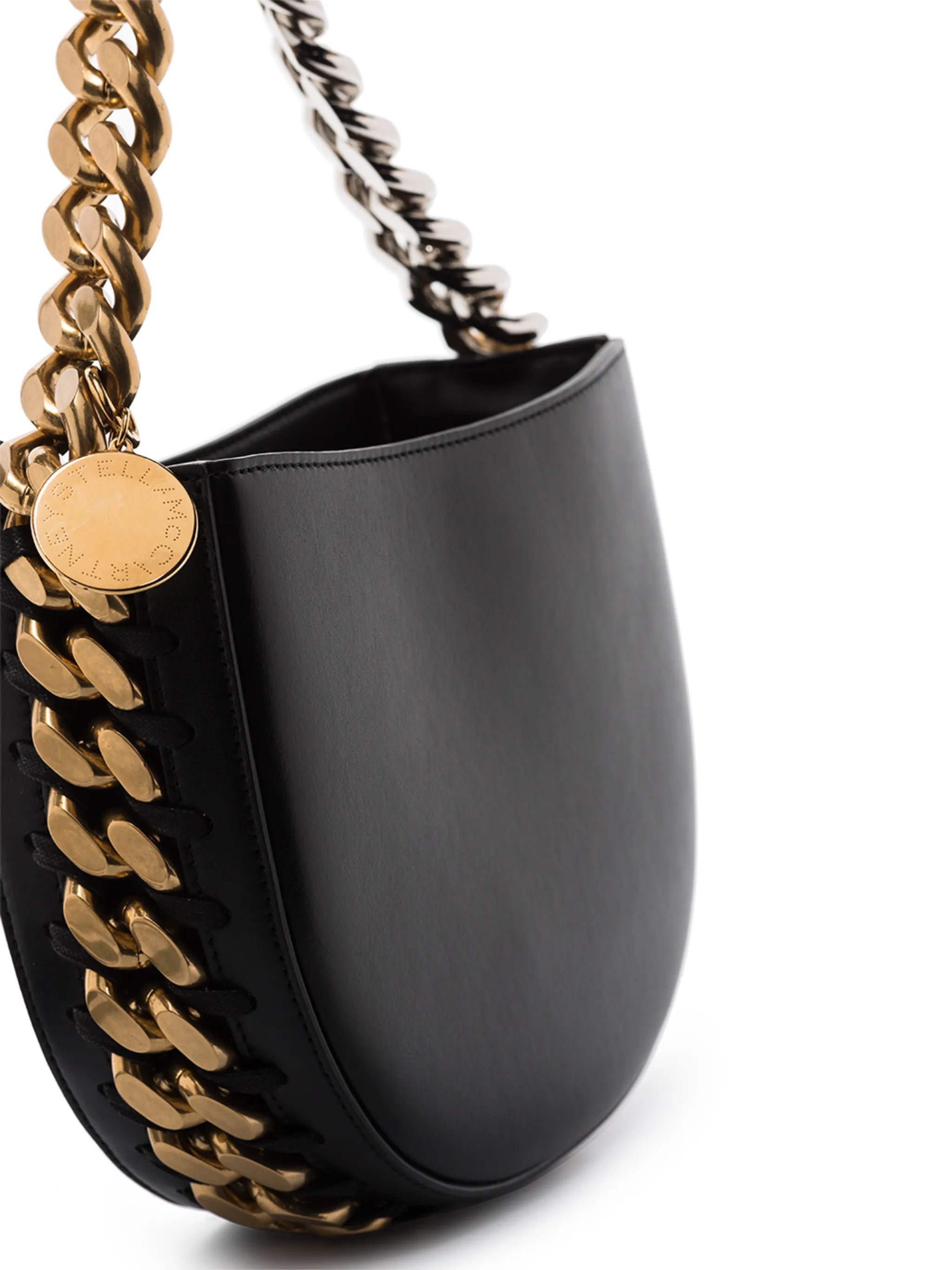 Frayme faux-leather shoulder bag