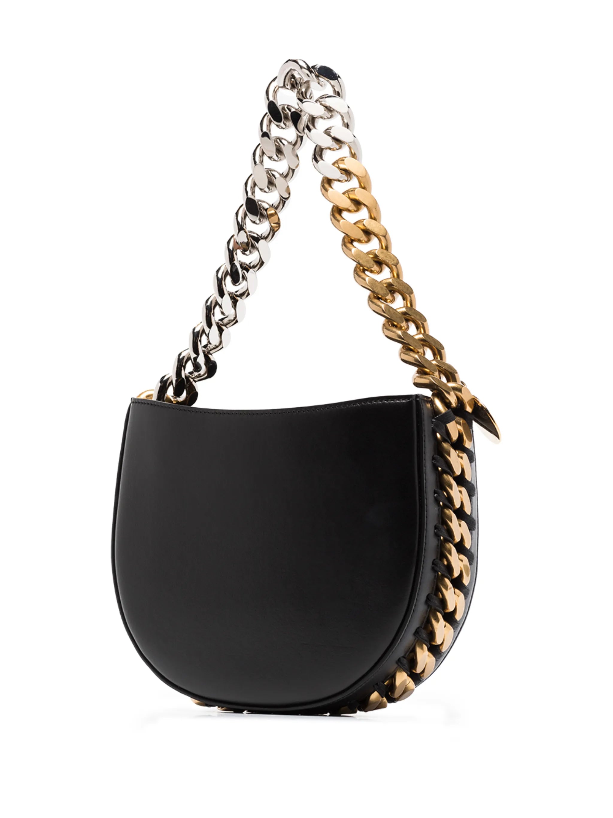 Frayme faux-leather shoulder bag