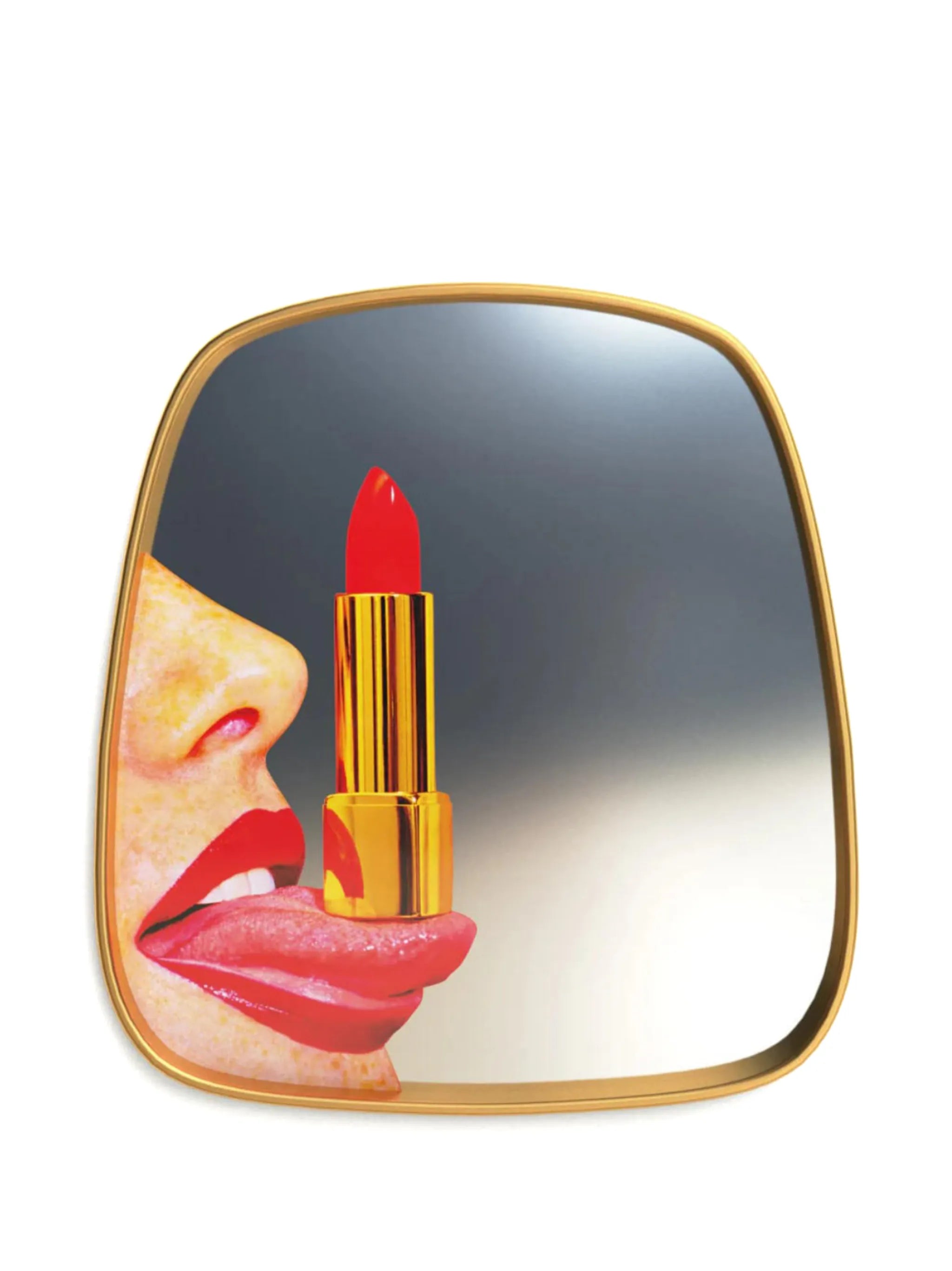 Lipsticks toiletpaper mirror