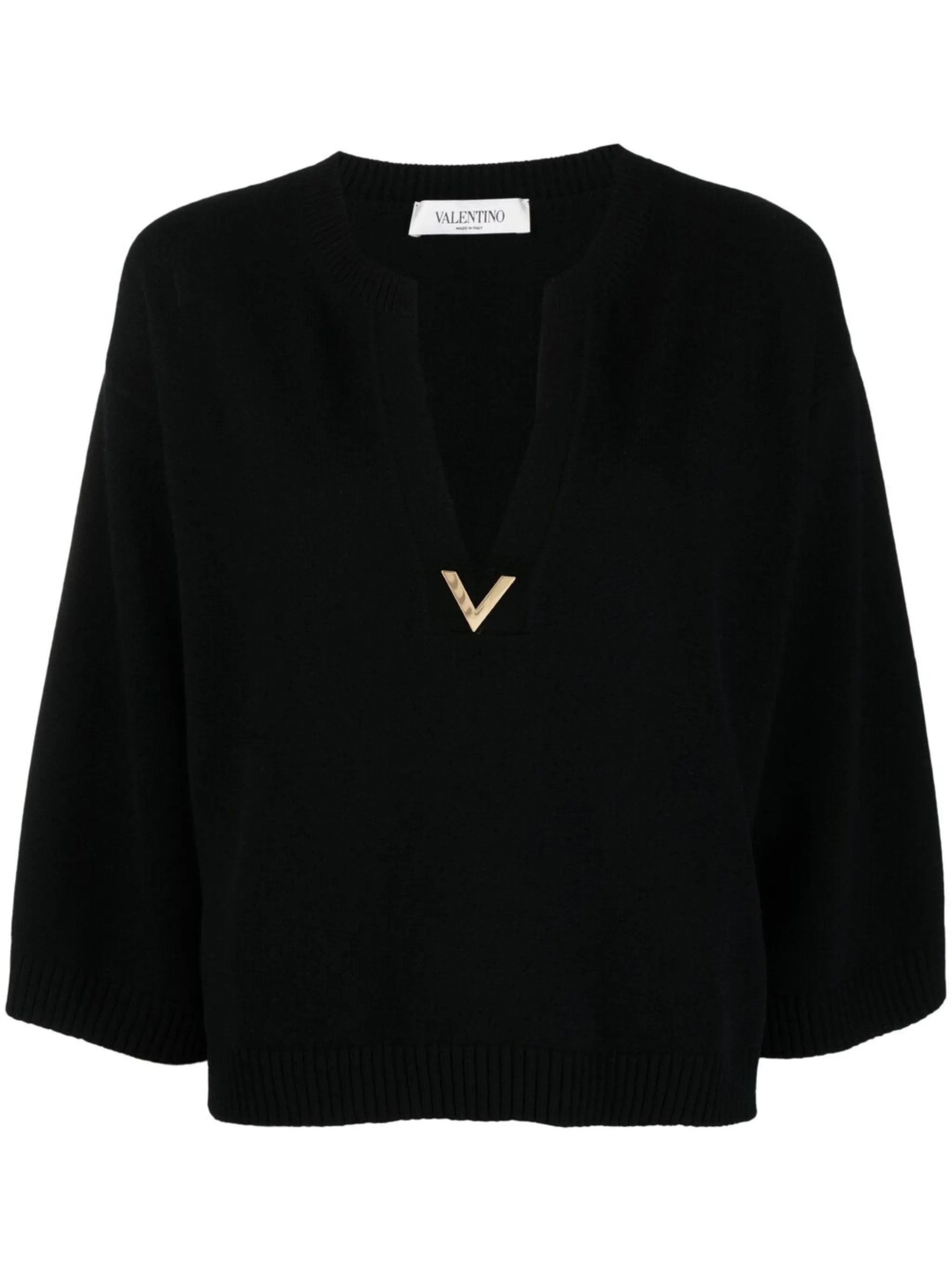 VLOGO cashmere knitted jumper