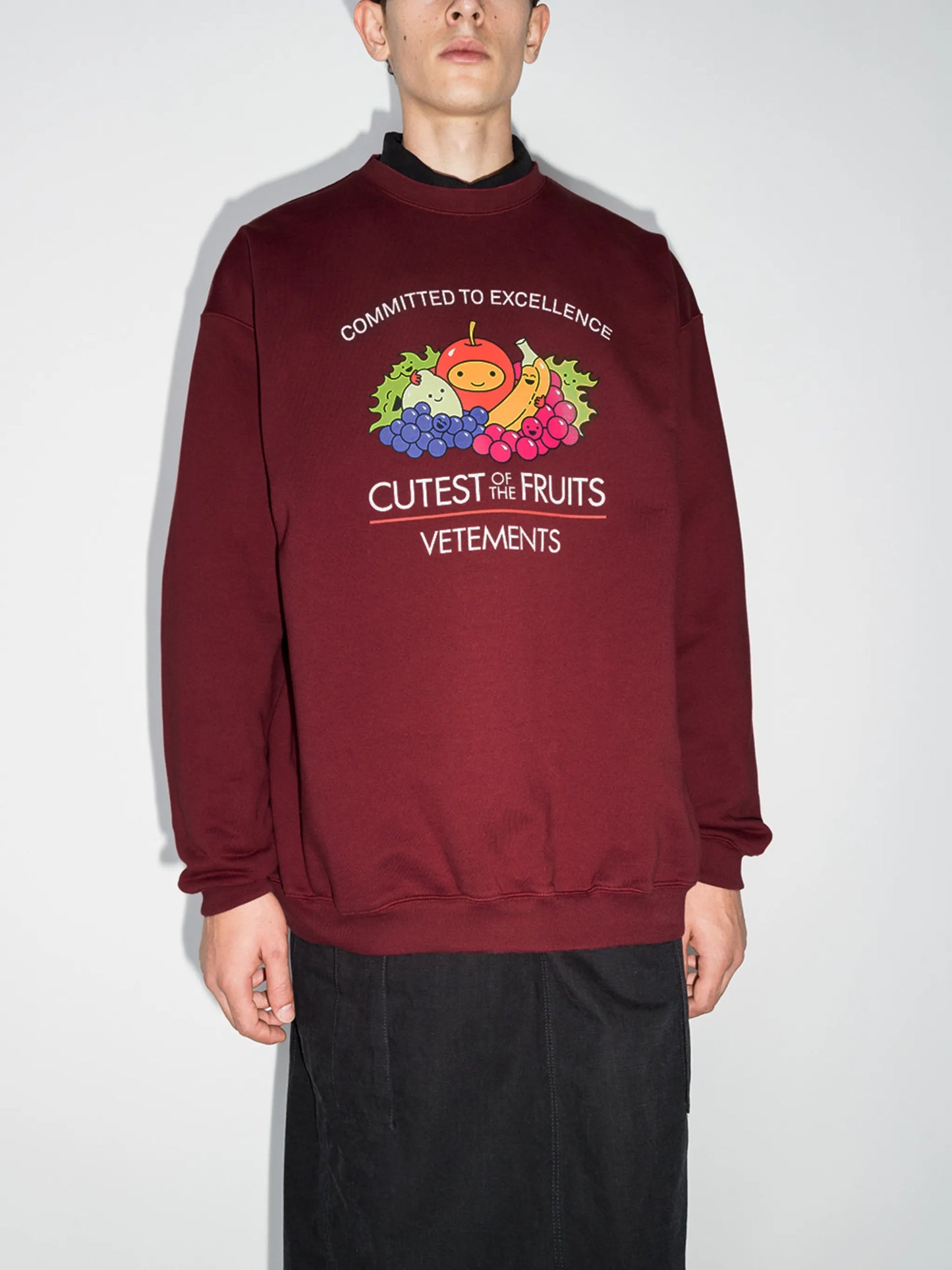 Cutest of the Fruits print sweatshirt