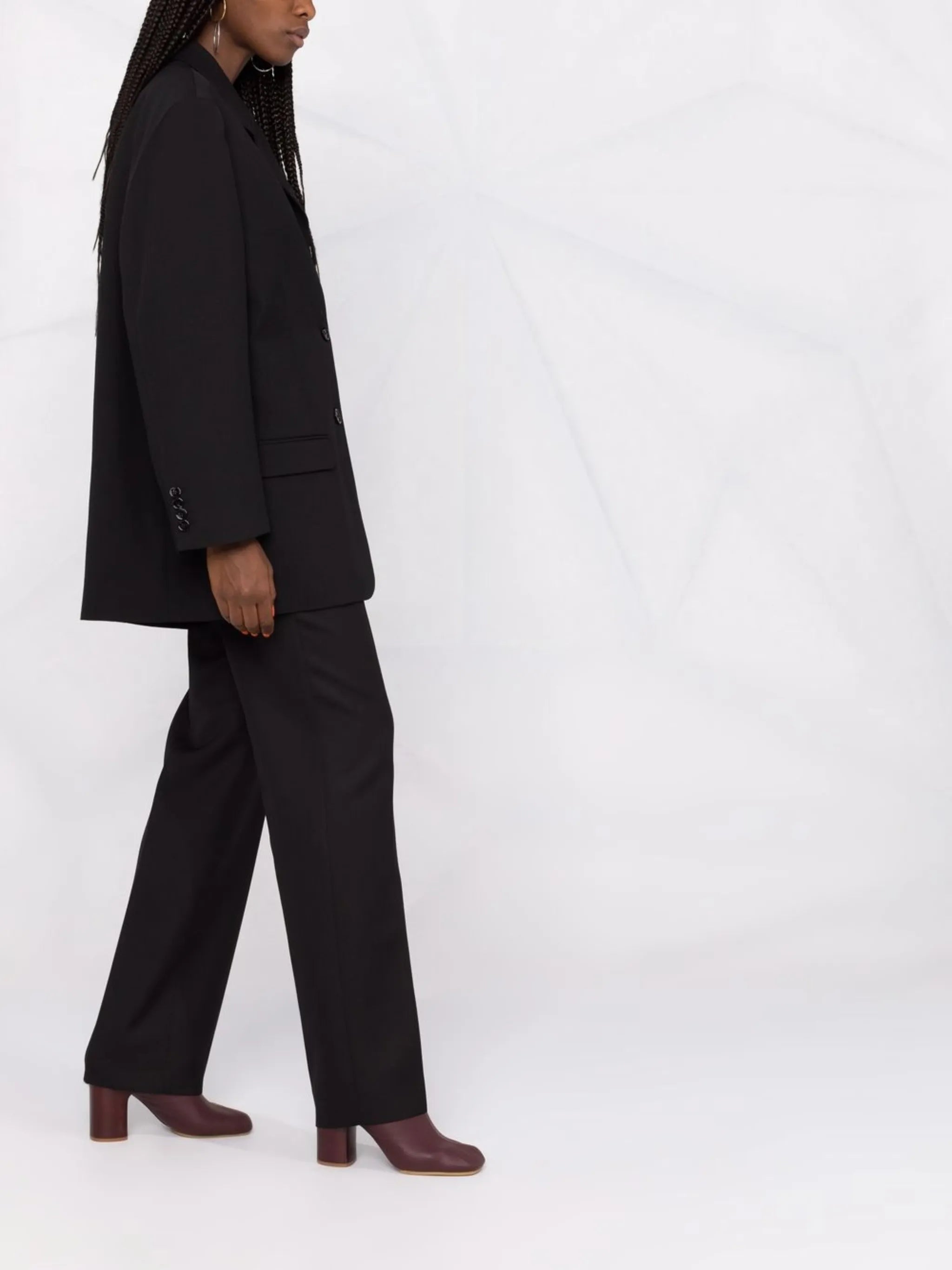 single-breasted blazer