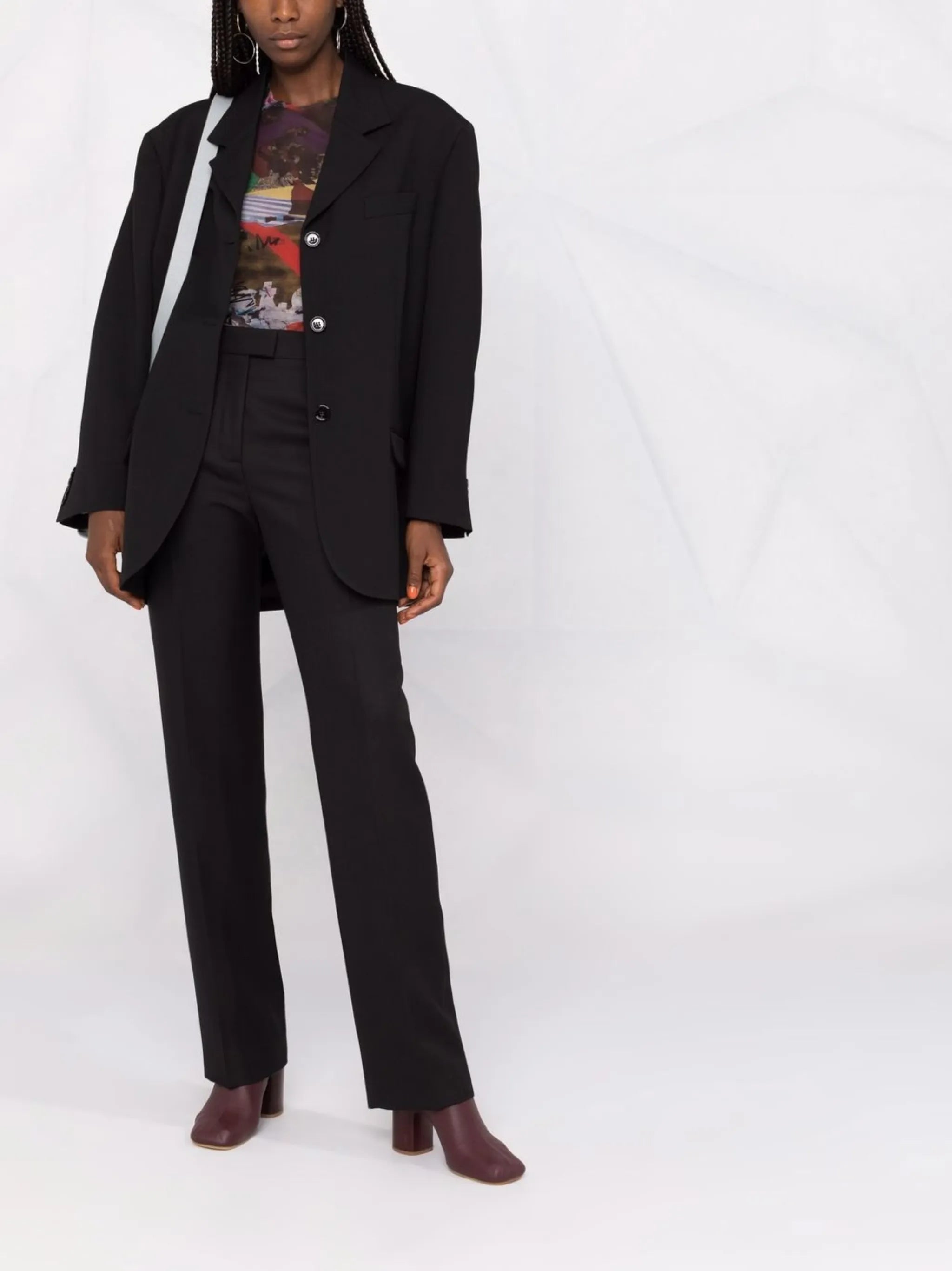 single-breasted blazer