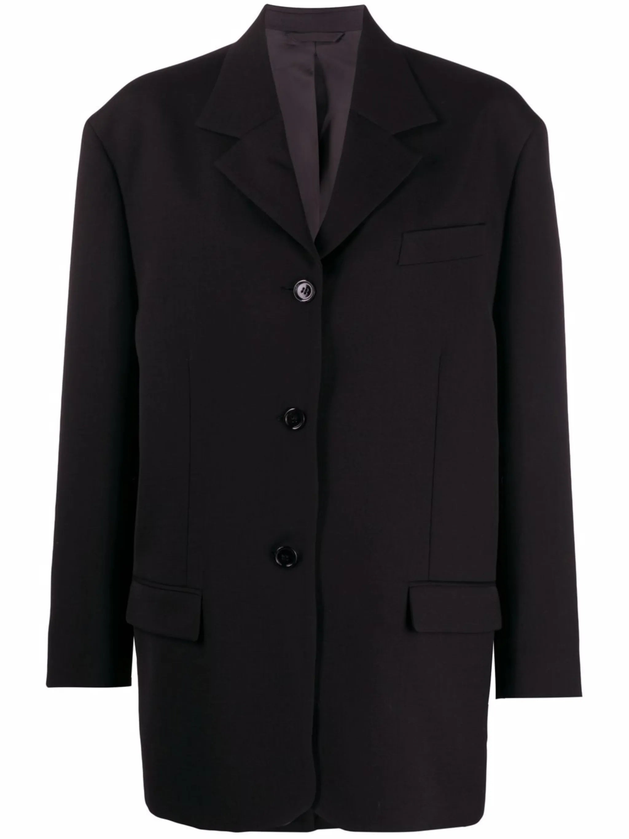 single-breasted blazer