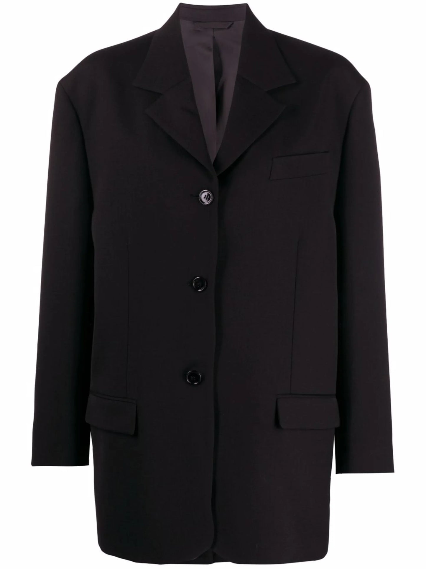 single-breasted blazer