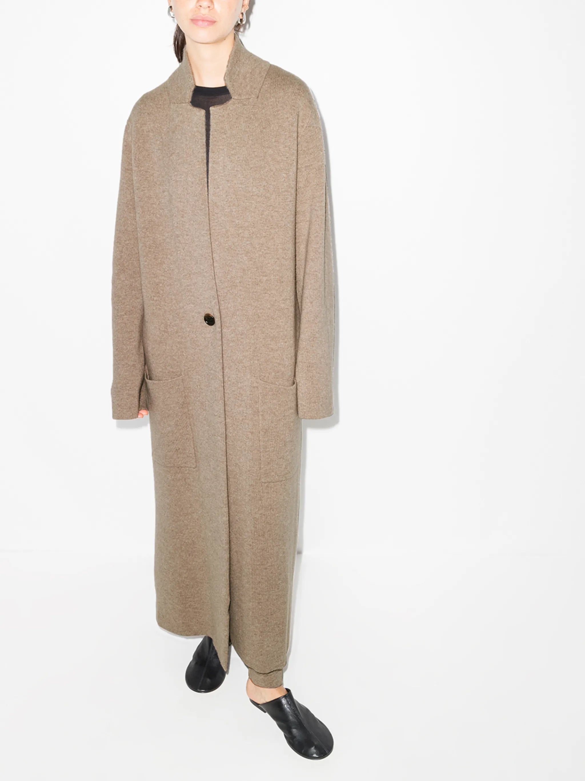 Amie single-breasted coat