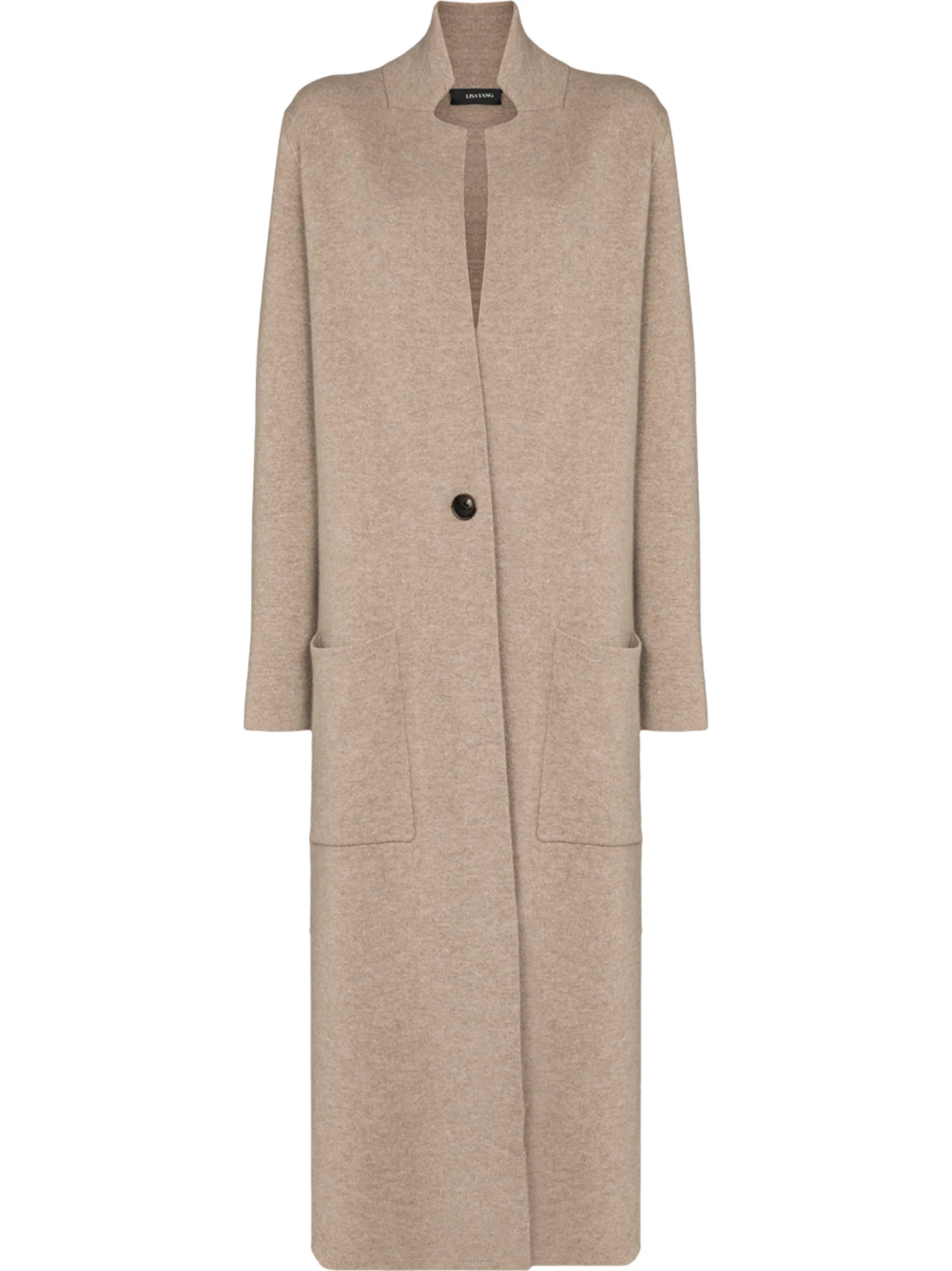 Amie single-breasted coat