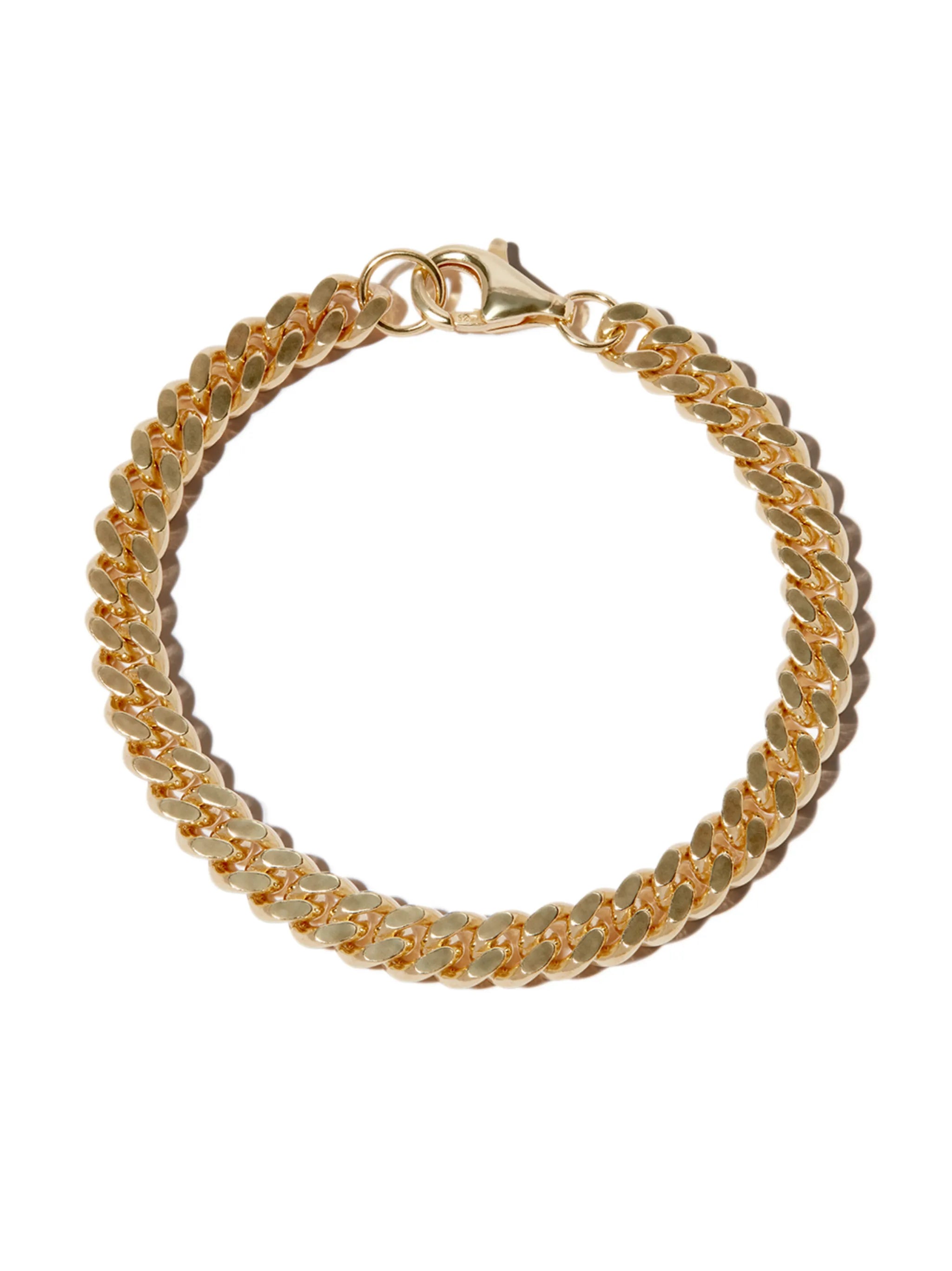 oversized Cuban link bracelet