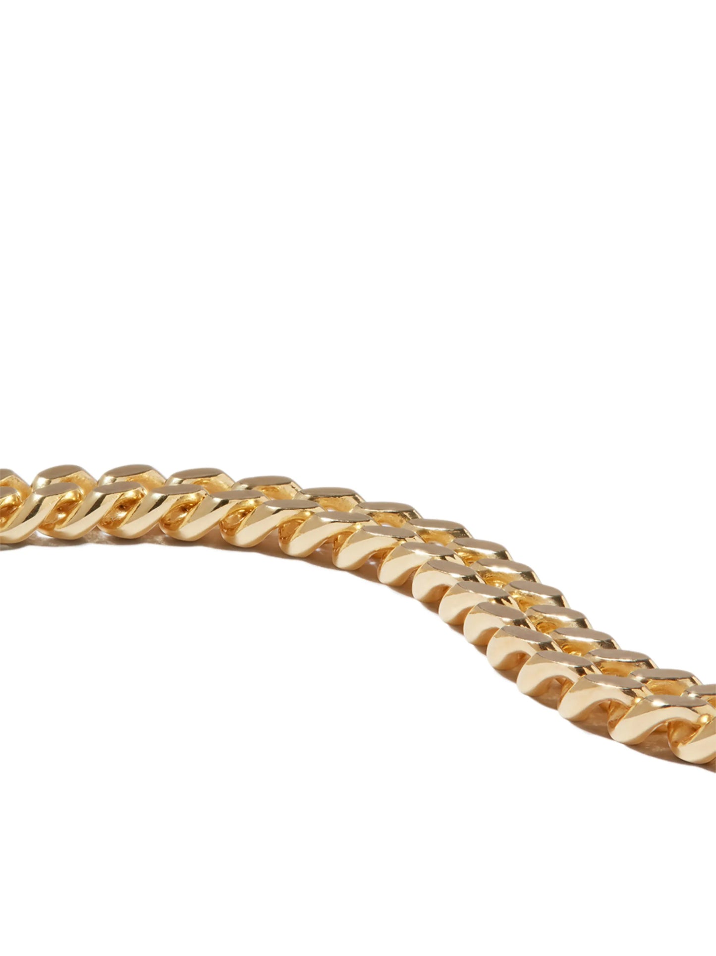 oversized Cuban link bracelet