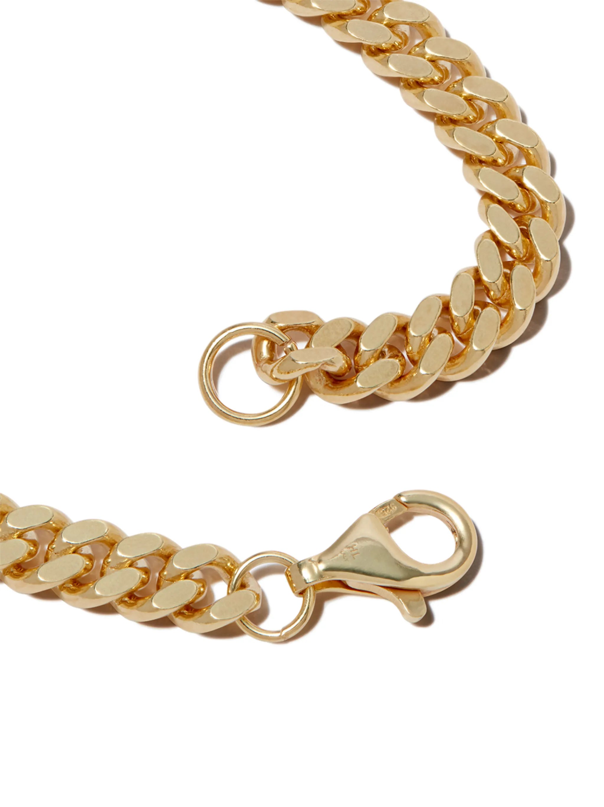 oversized Cuban link bracelet