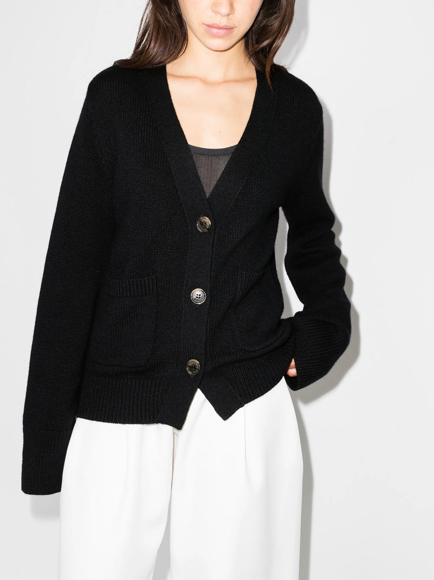 Davvi oversized V-neck cardigan