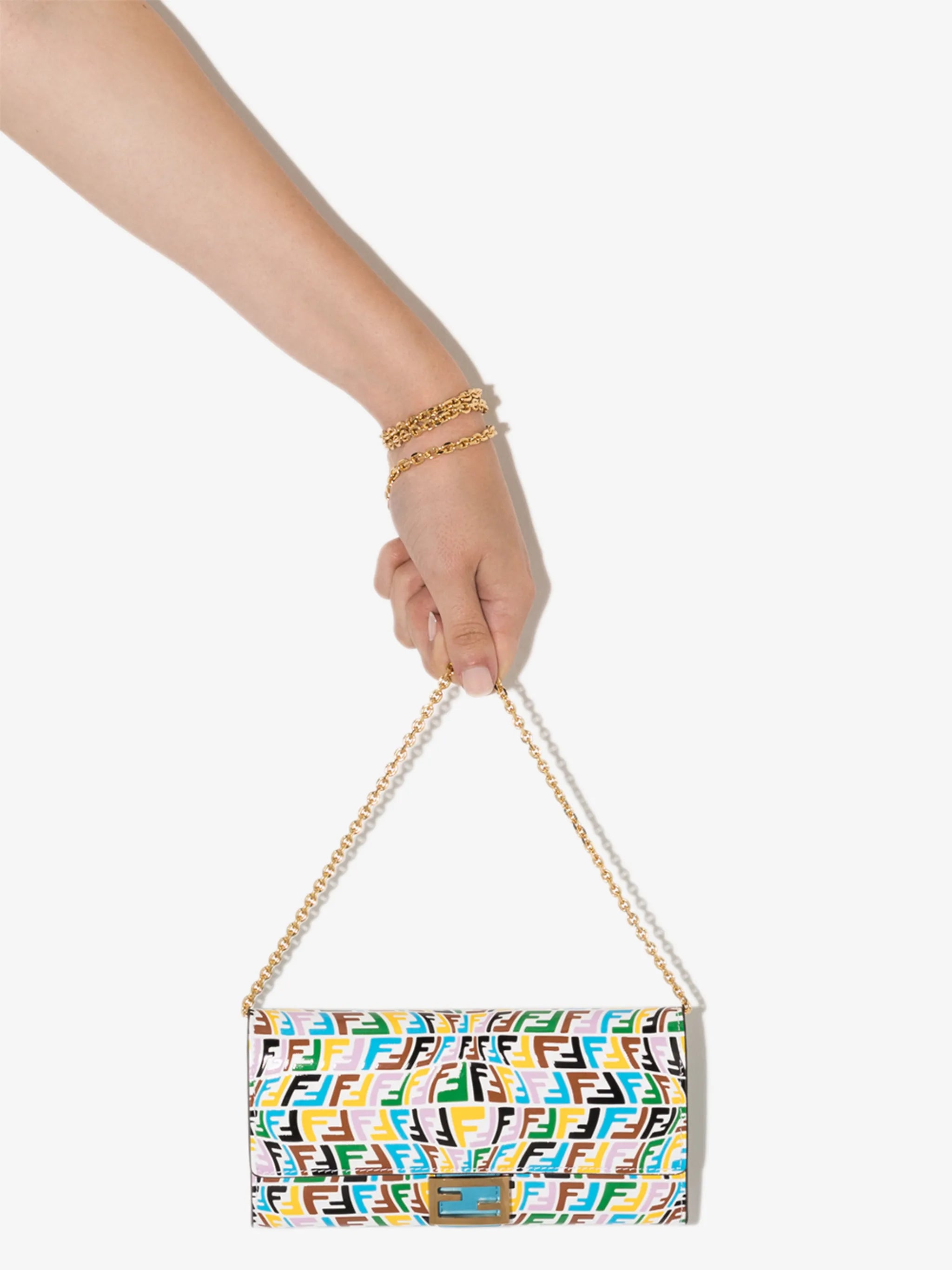 FF Vertigo clutch bag
