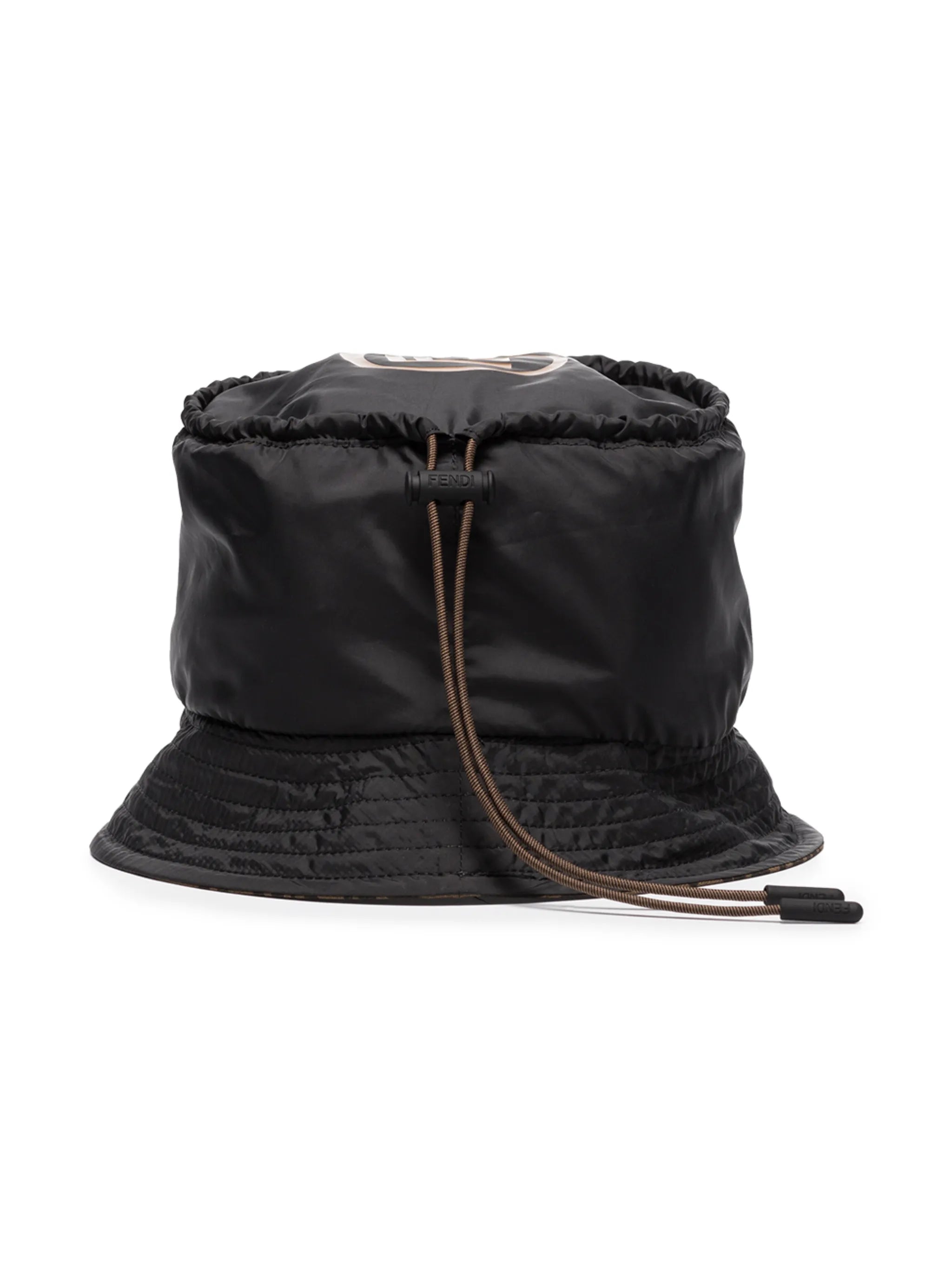 wave monogram bucket hat