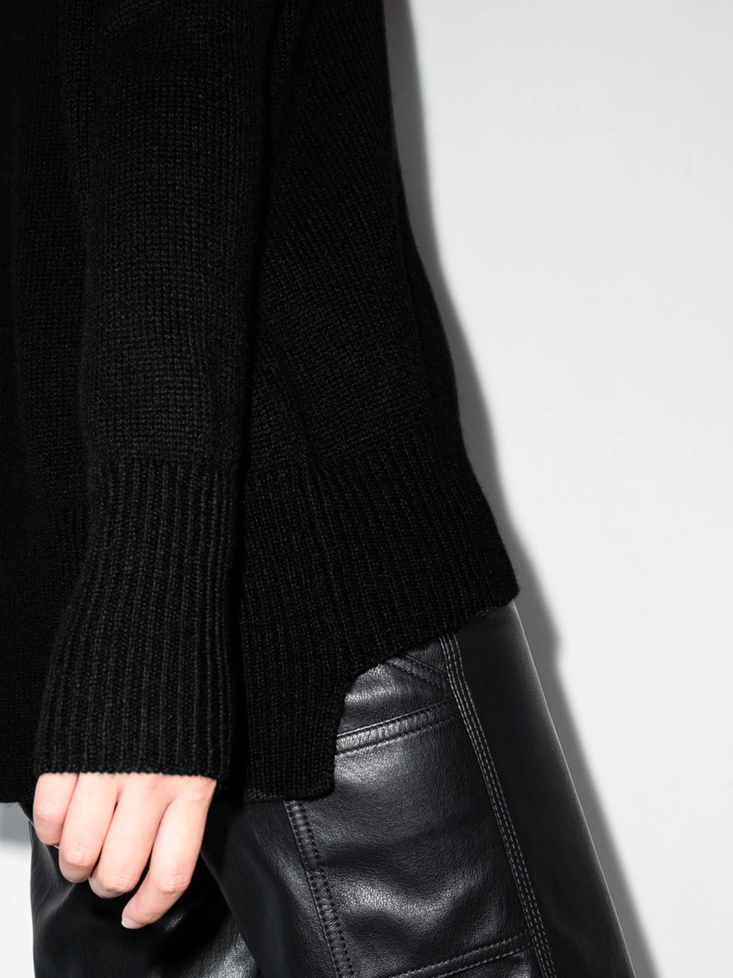 Heidi roll-neck jumper