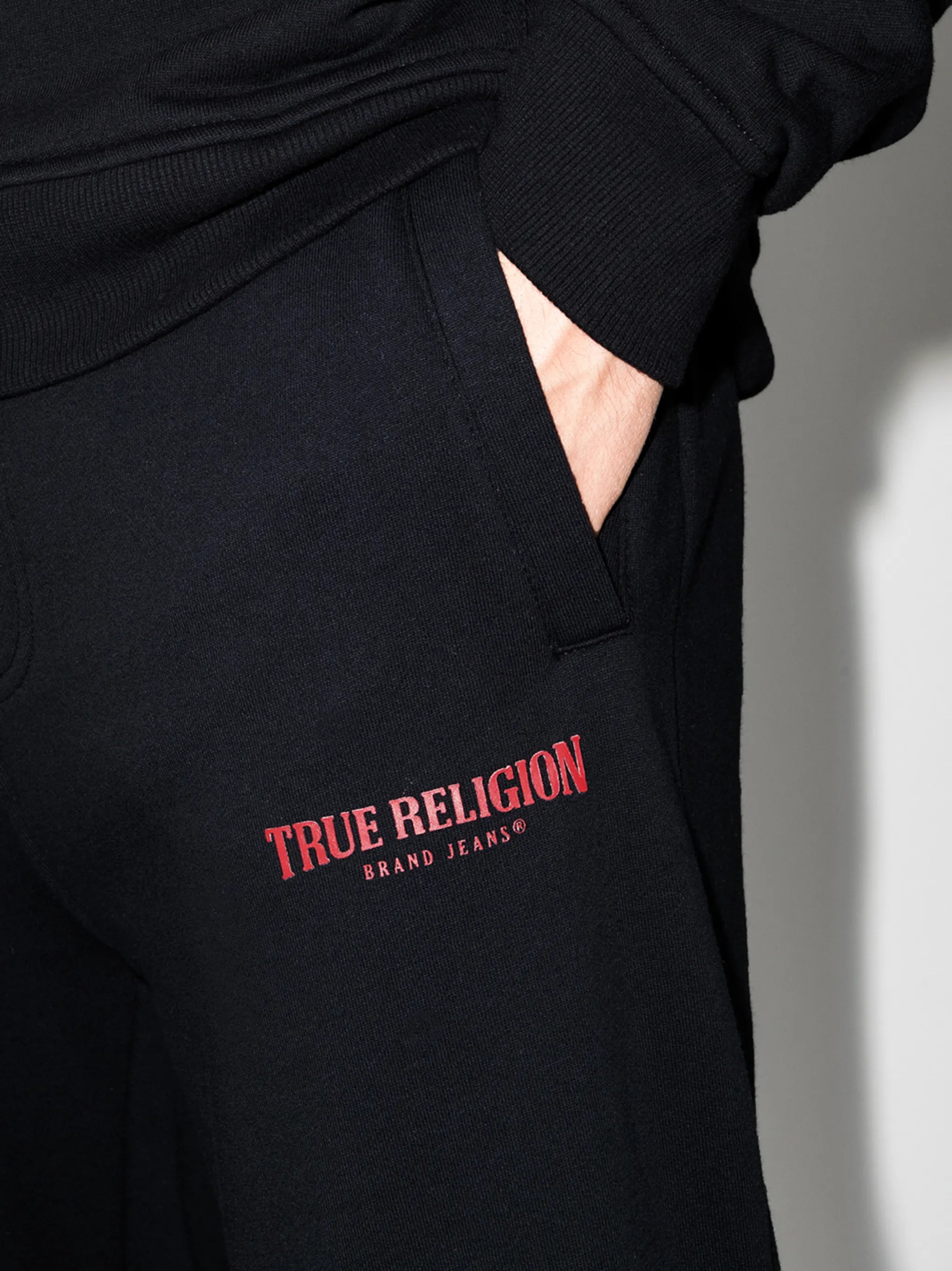 logo-print track pants