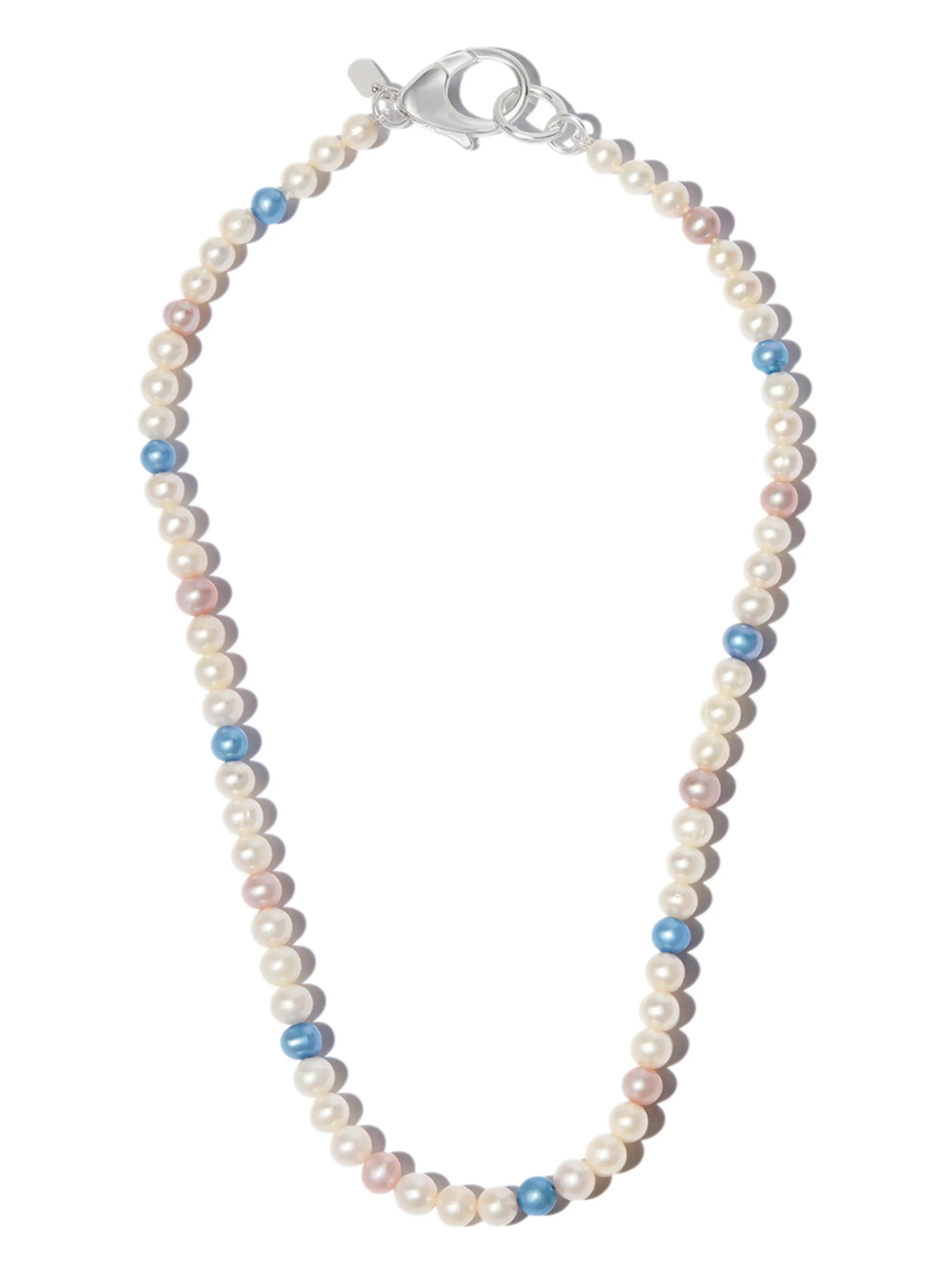 beaded pearl necklace