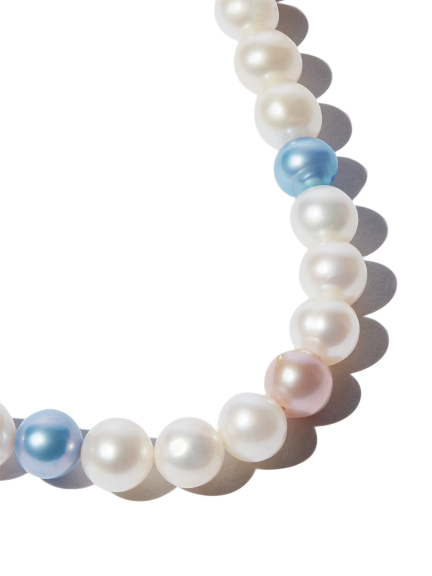 beaded pearl necklace