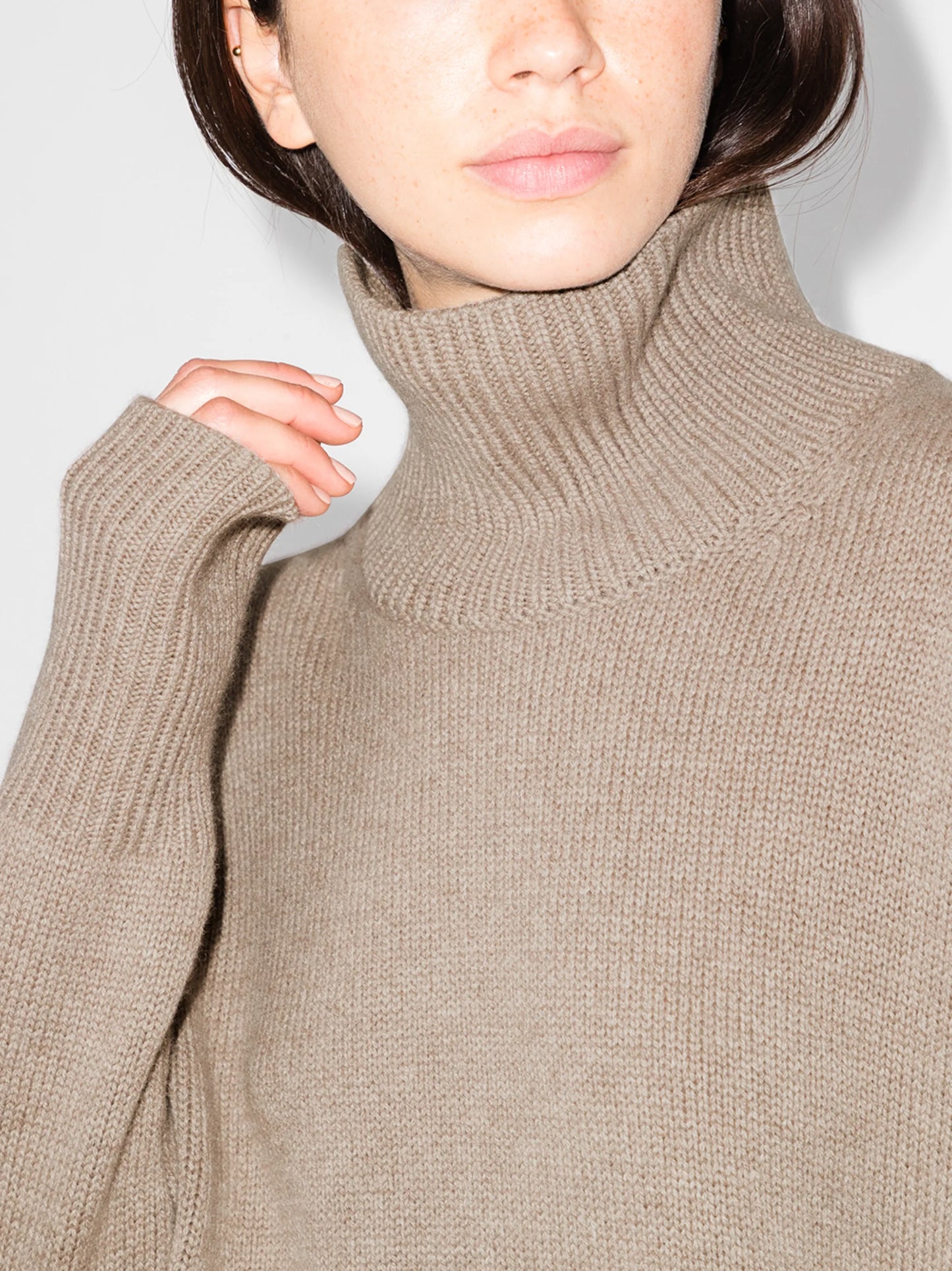 Heidi roll-neck jumper