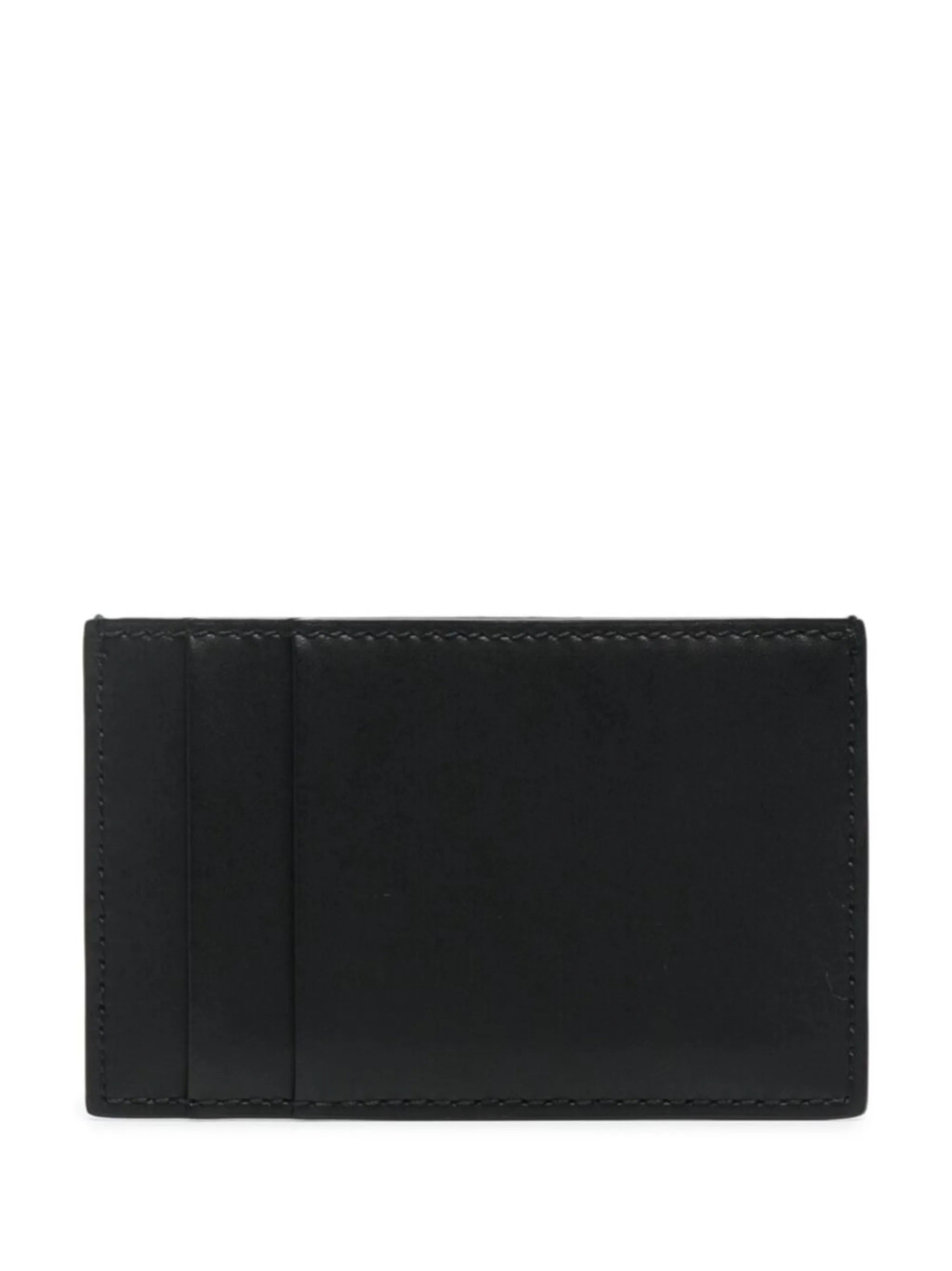 logo-print cardholder