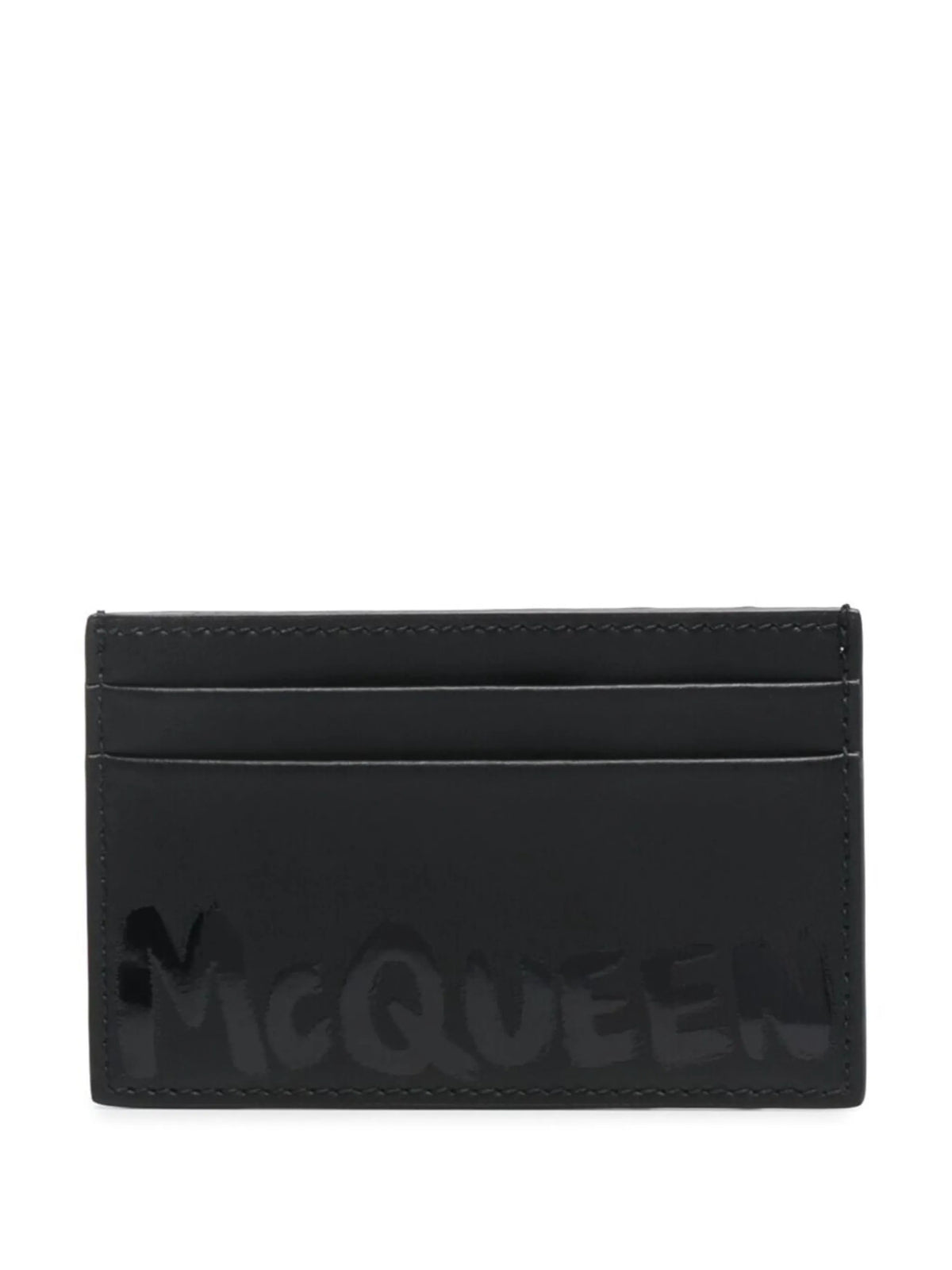 logo-print cardholder