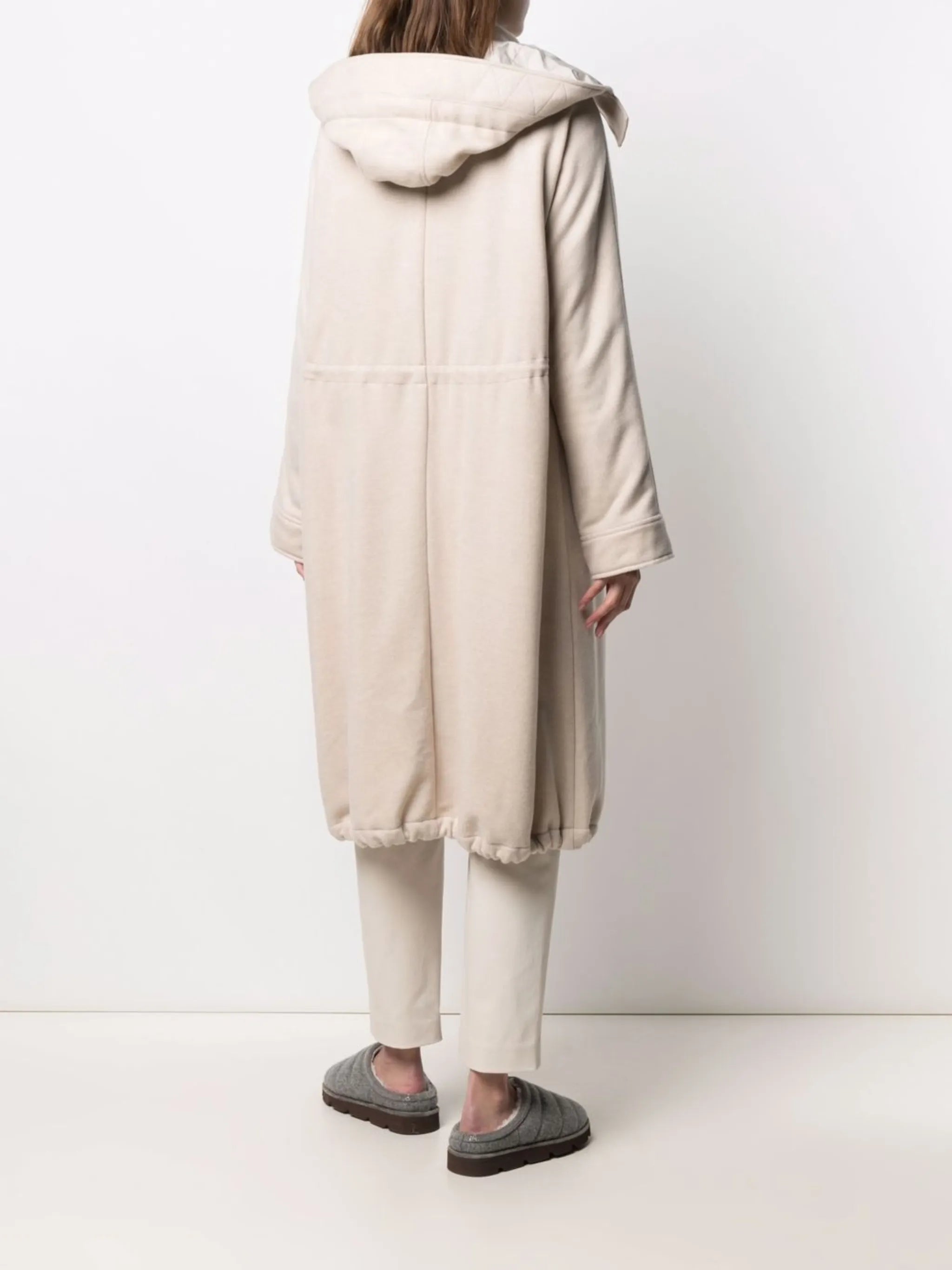 hooded parka coat