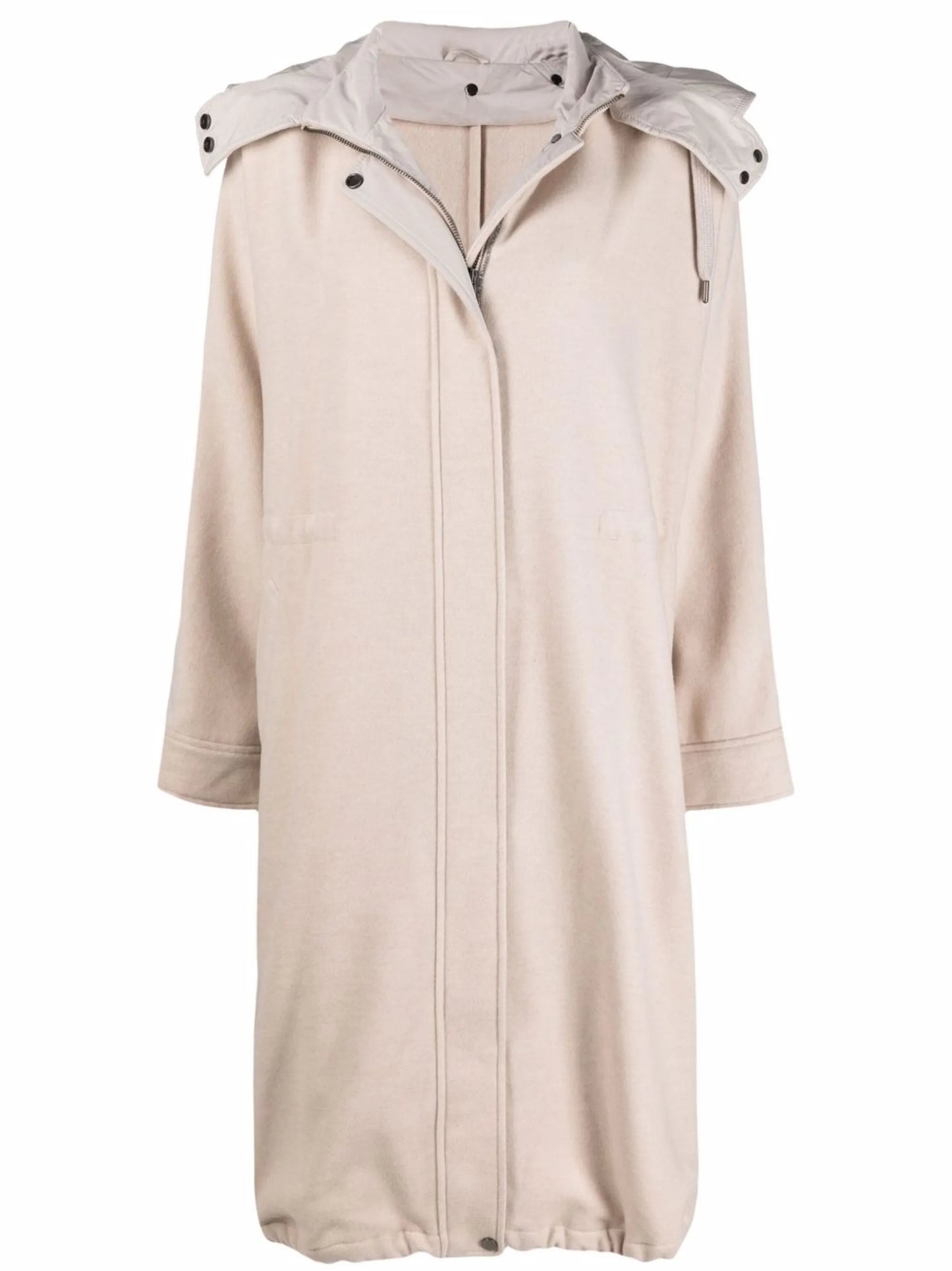 hooded parka coat