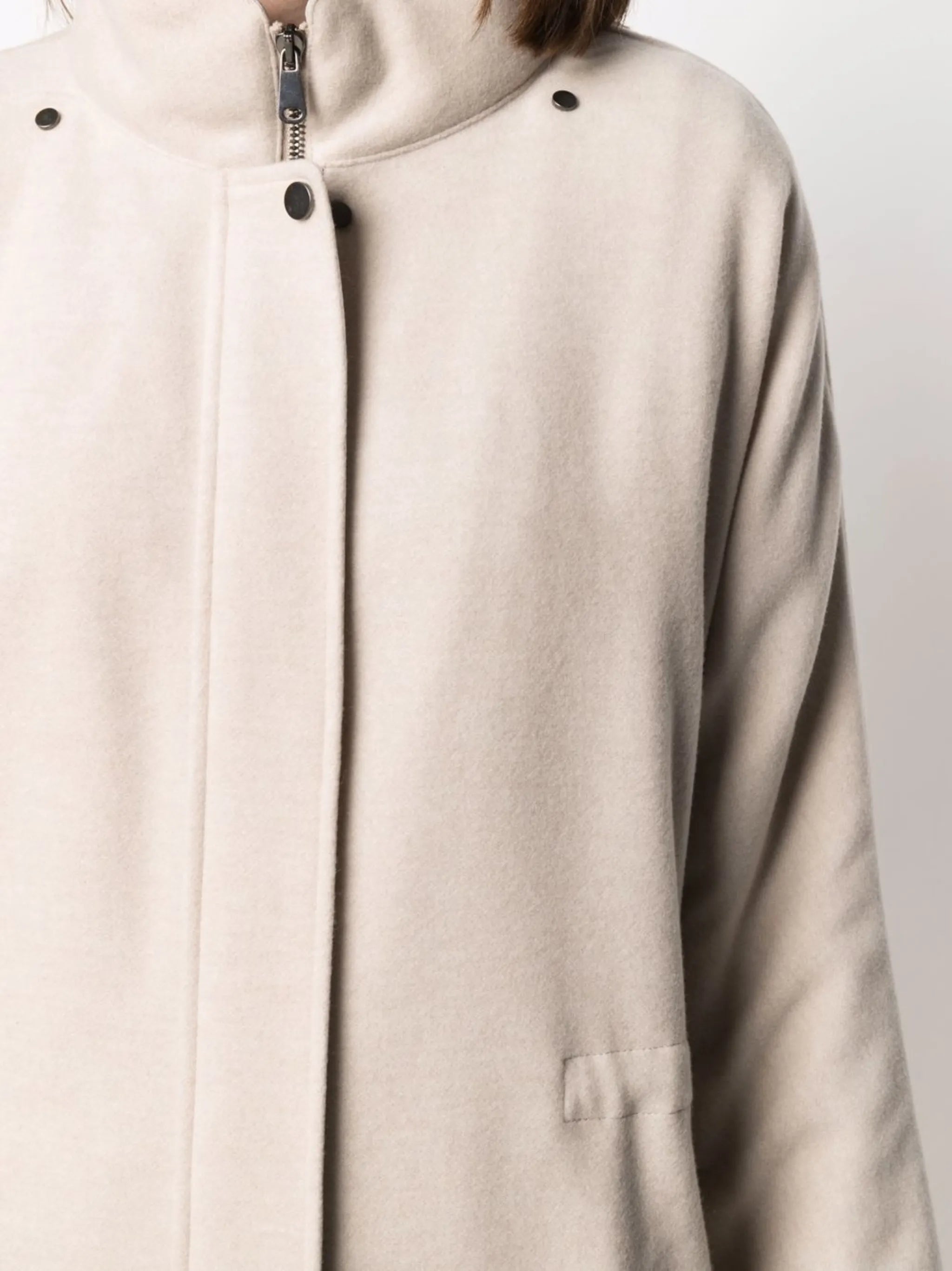 hooded parka coat