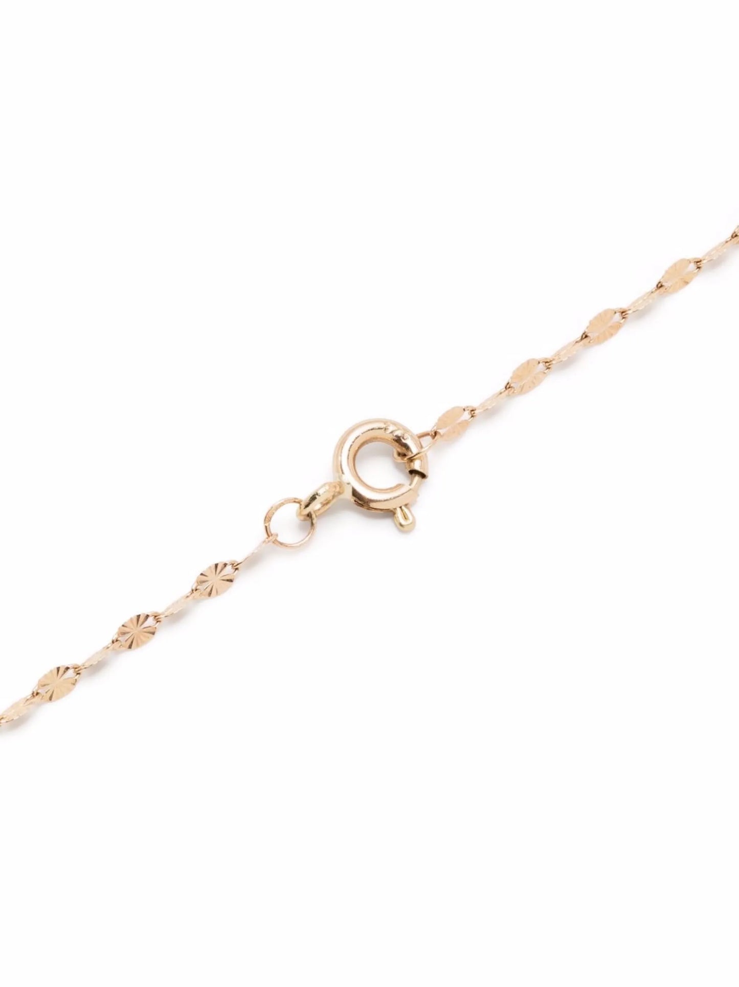 9kt yellow gold and 14kt yellow gold Arles turquoise and diamond necklace