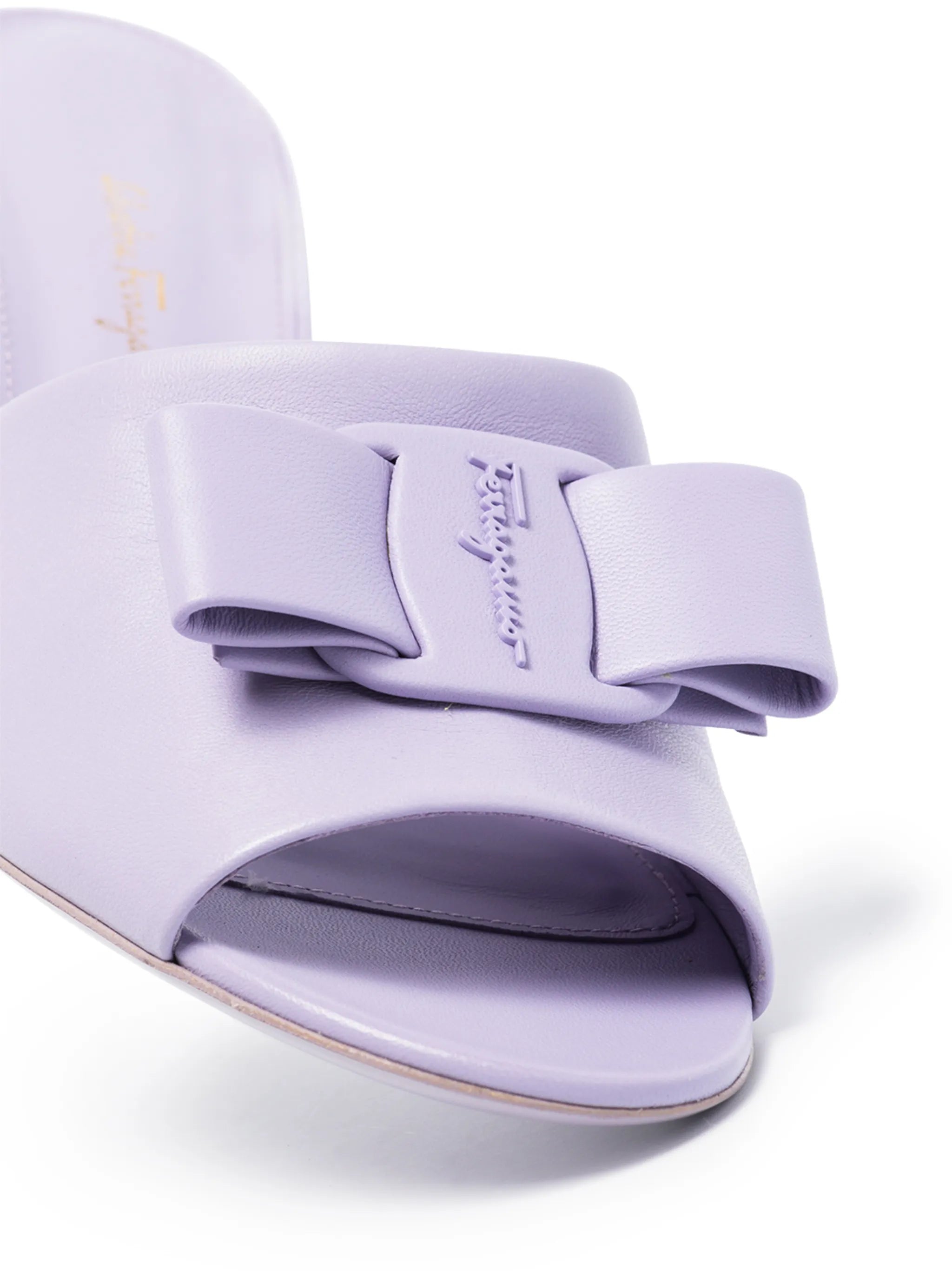 Viva Bow 55mm leather sandals