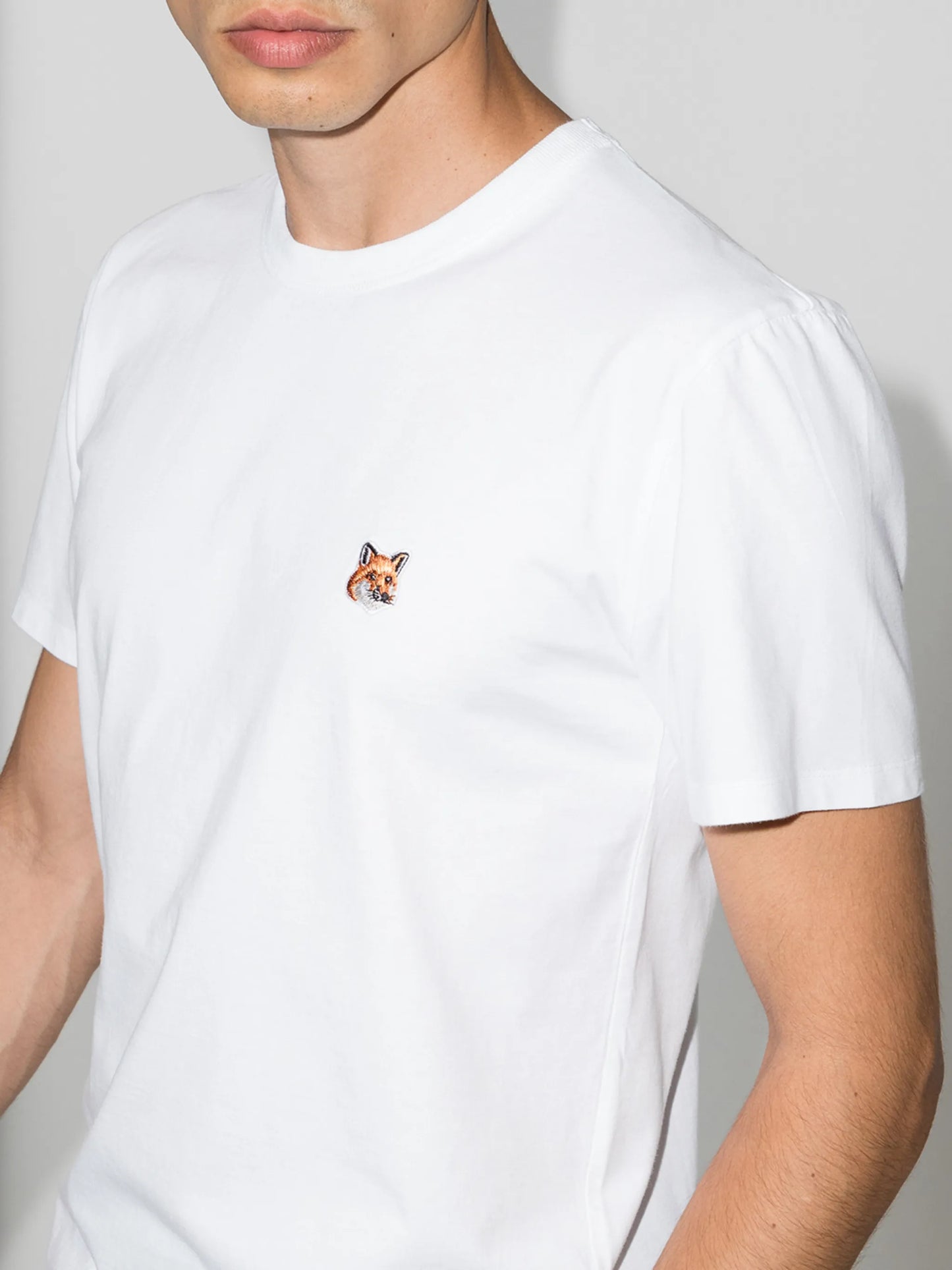 fox-patch T-shirt