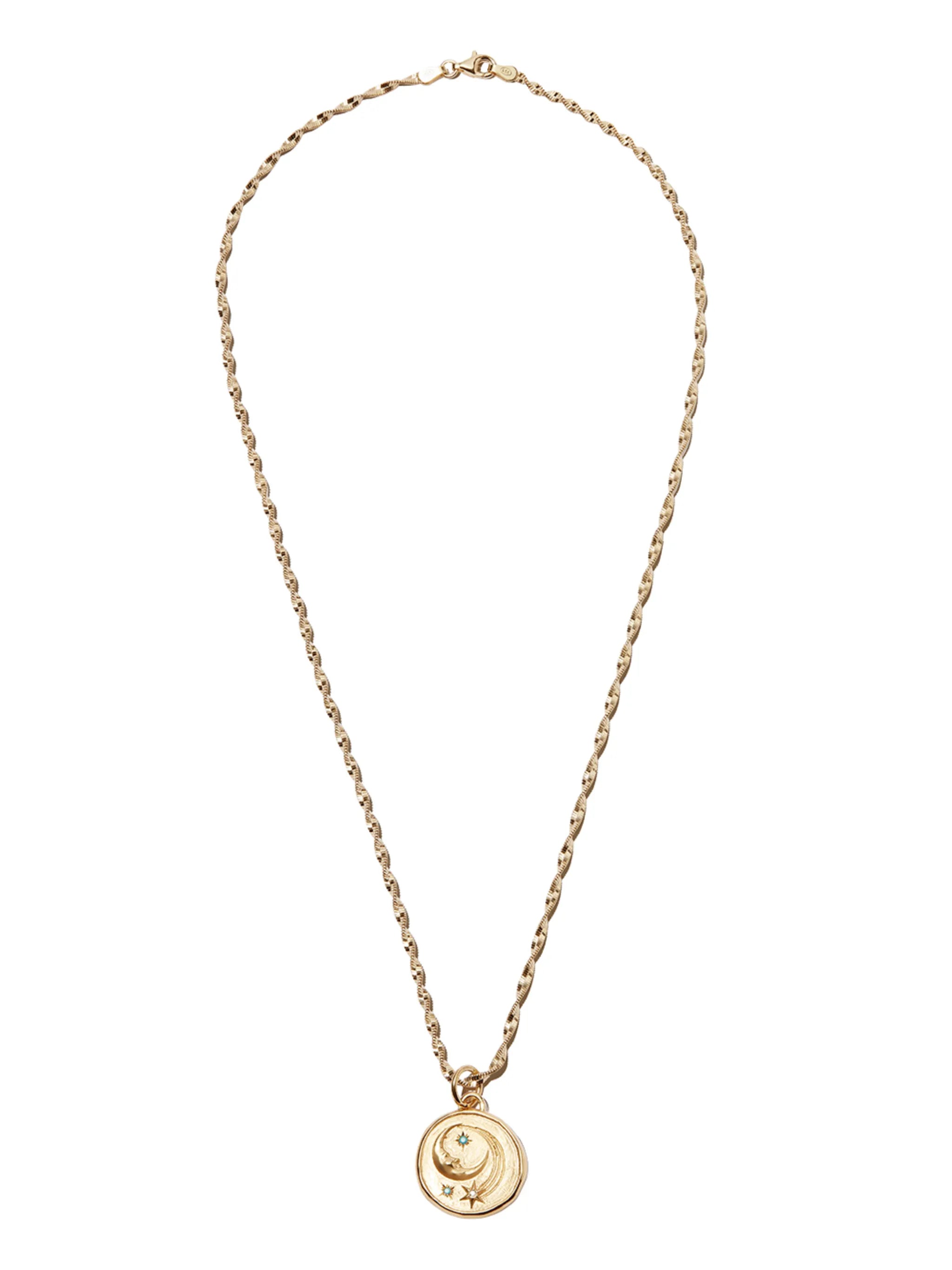 Luna Medusa chain necklace