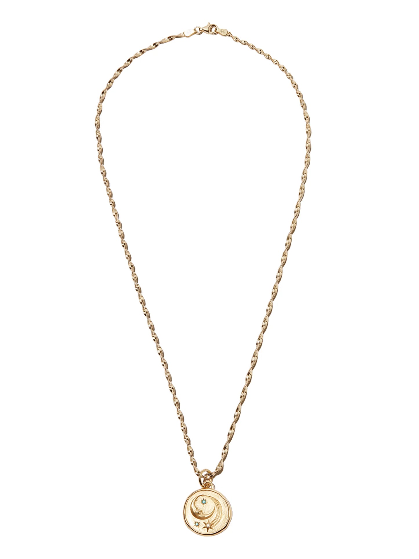 Luna Medusa chain necklace