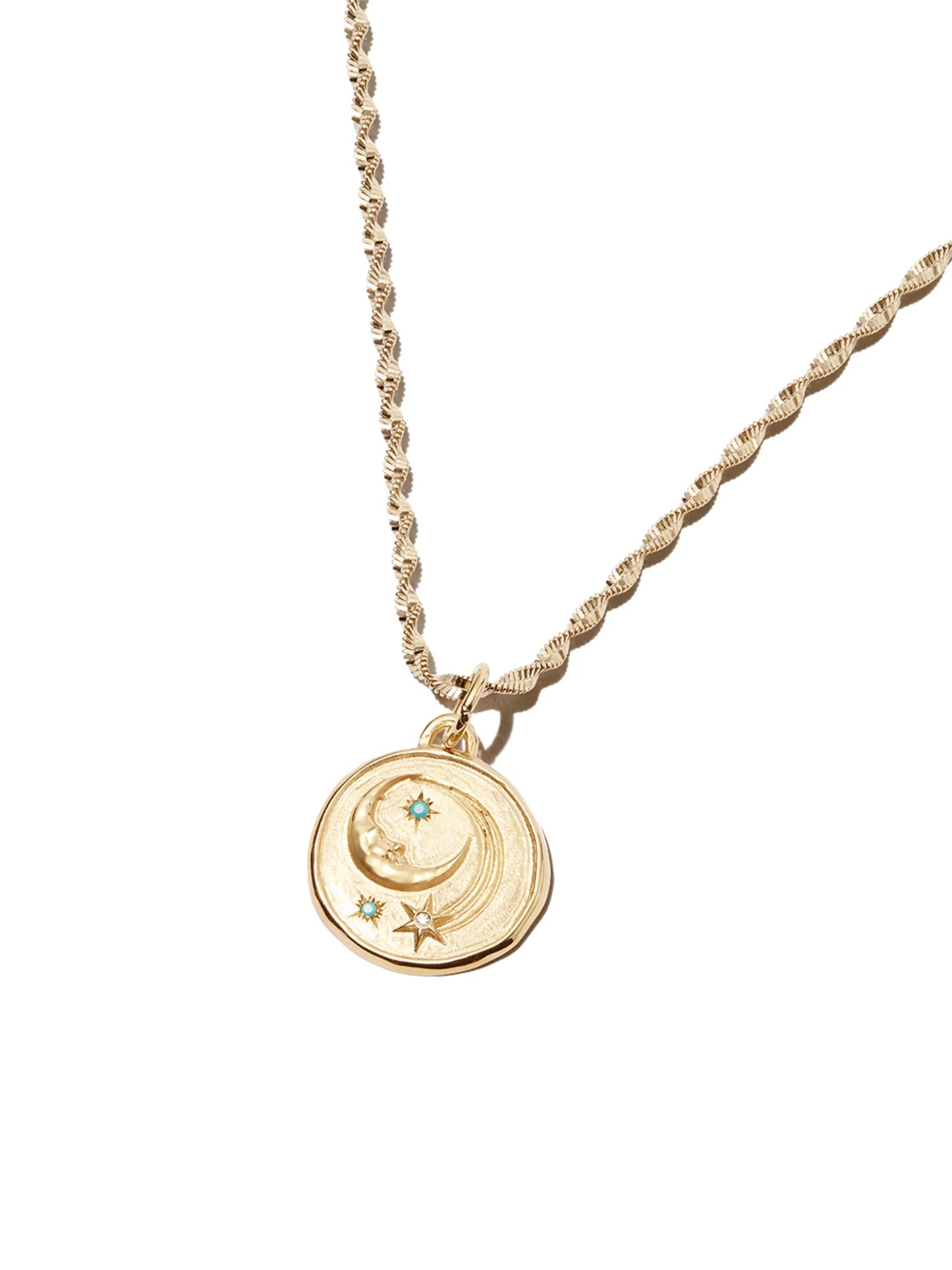 Luna Medusa chain necklace