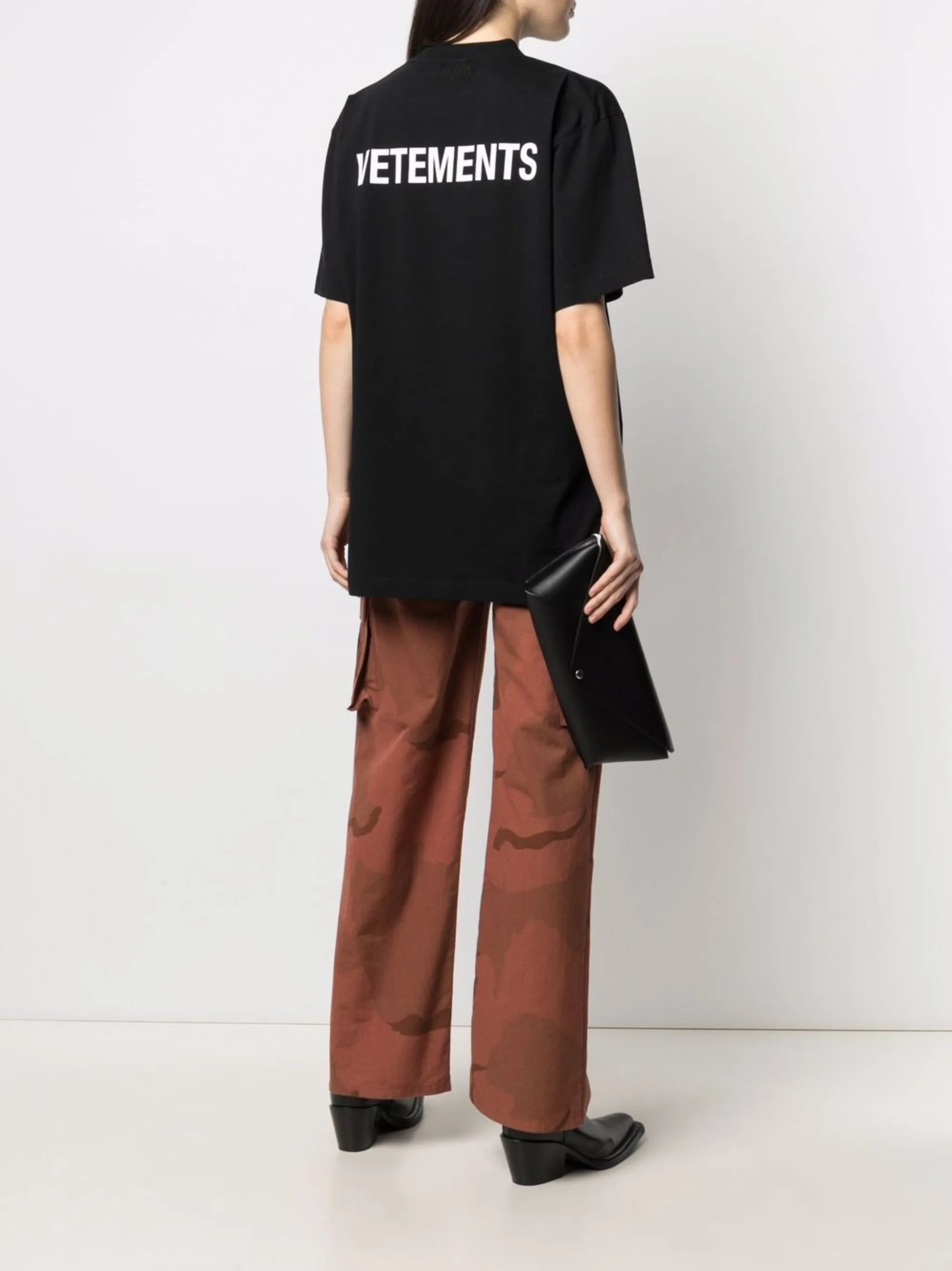 logo-print cotton T-shirt
