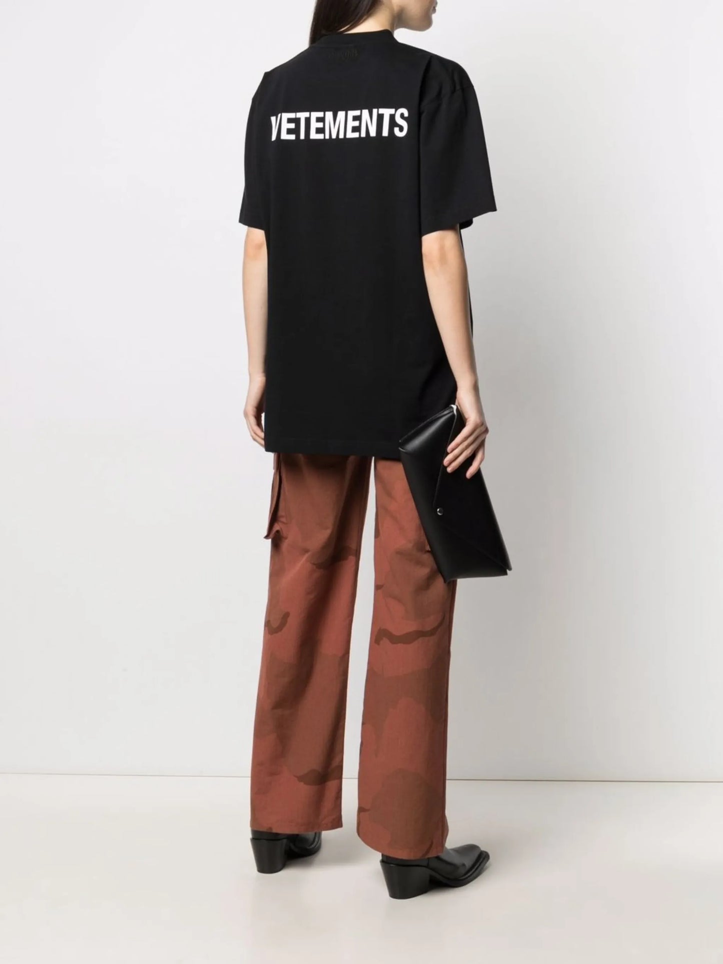 logo-print cotton T-shirt