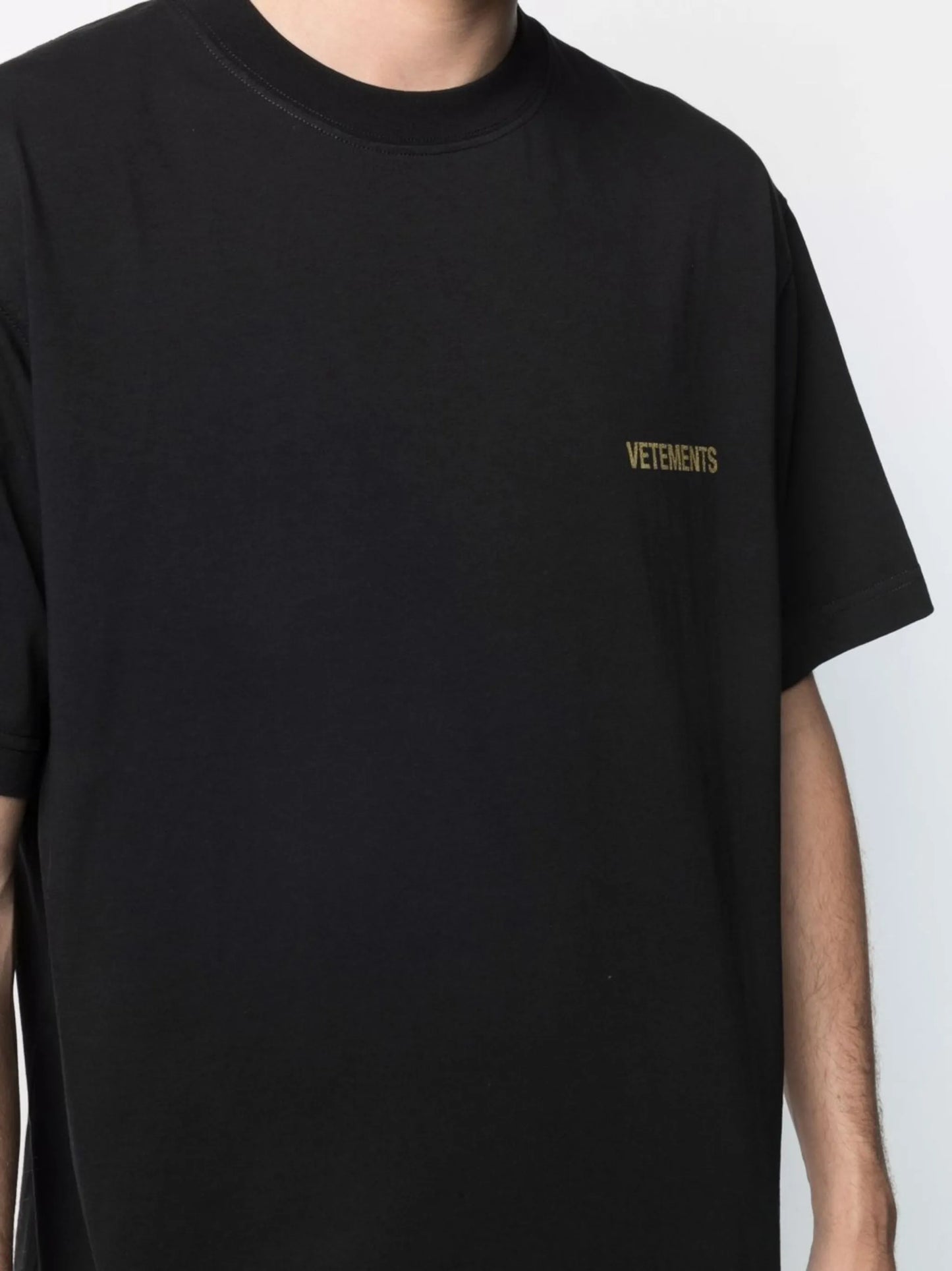 logo-print cotton T-shirt