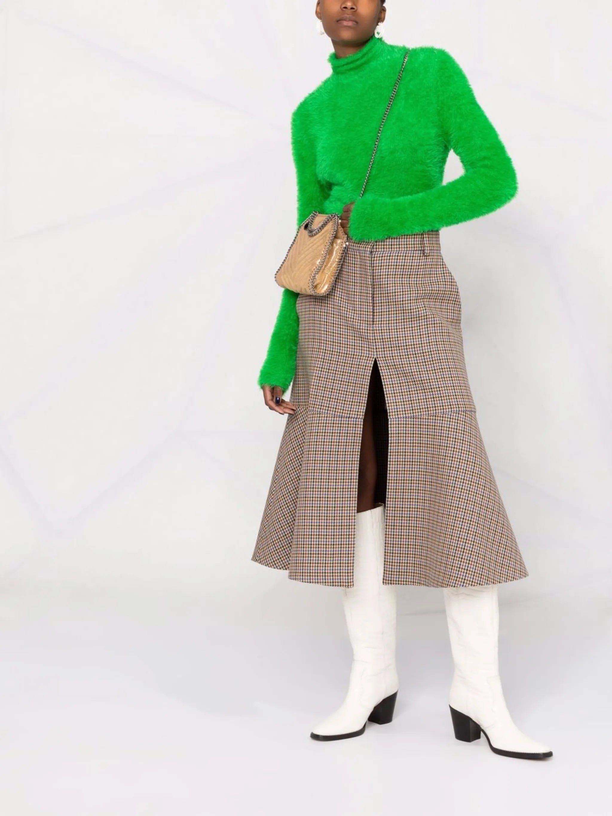 Fur Free Fur rollneck jumper